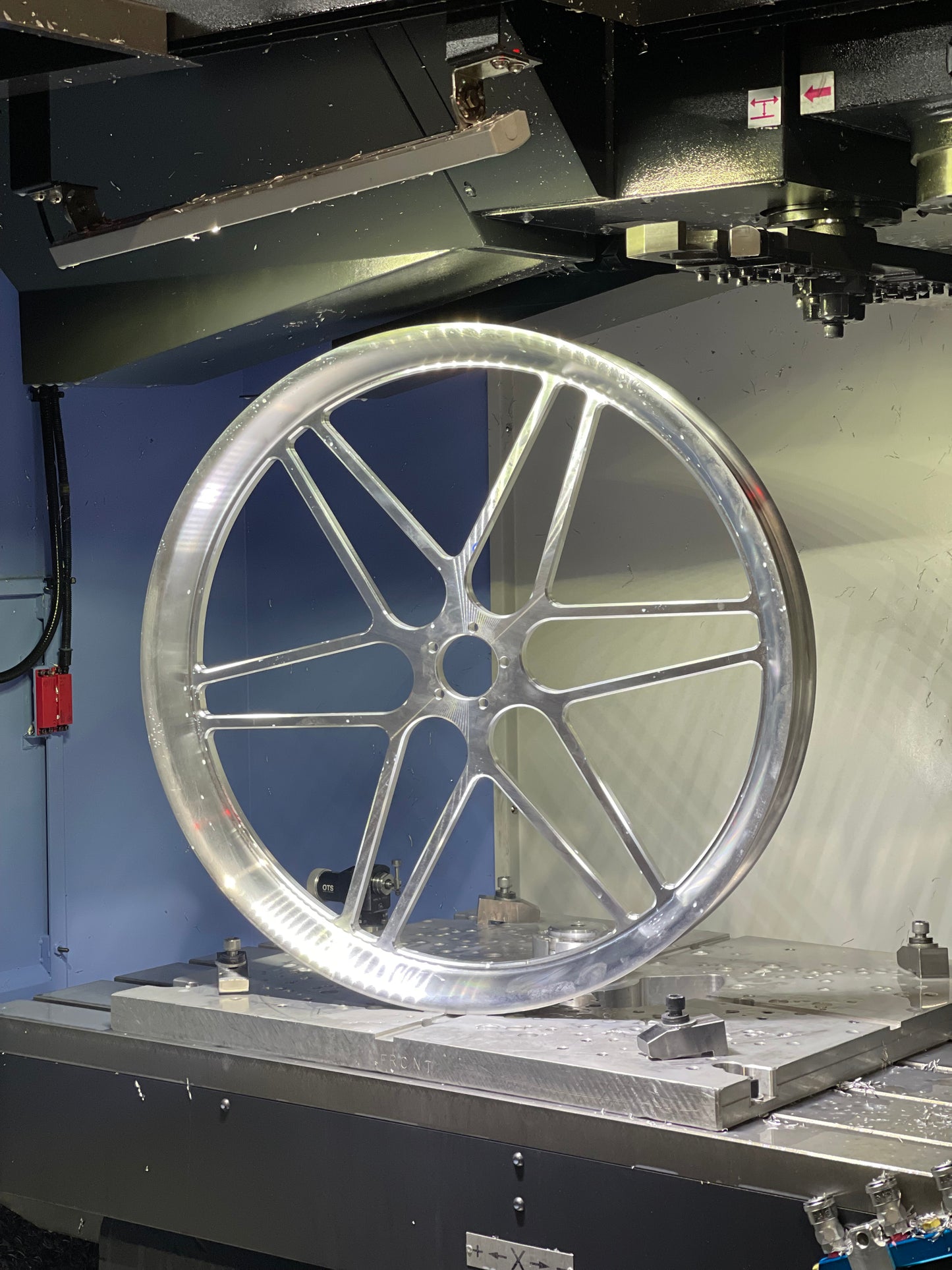 23” Nightrod front package Billet wheel complete kit