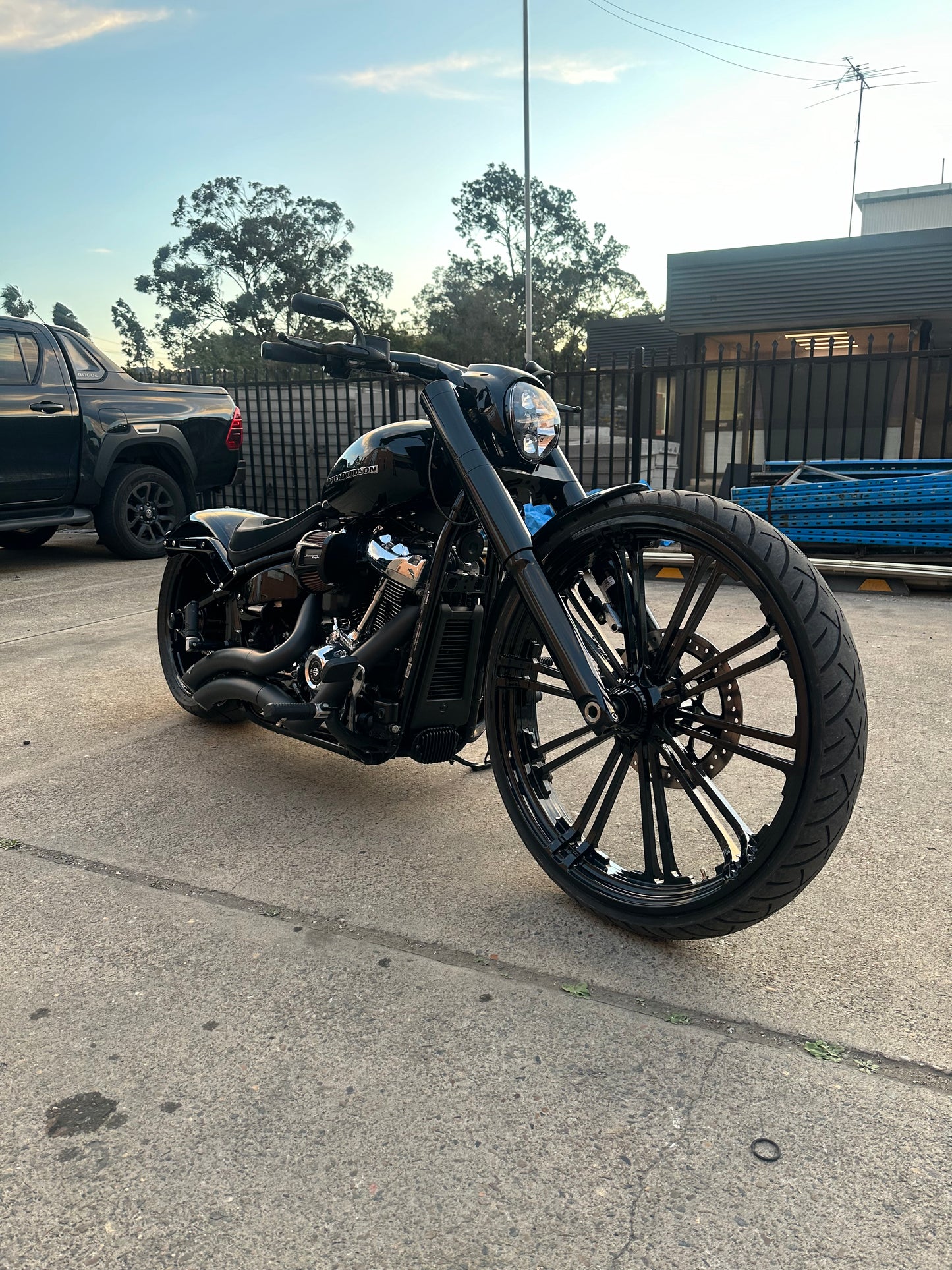 Breakout rake and fat fork sleeve kit