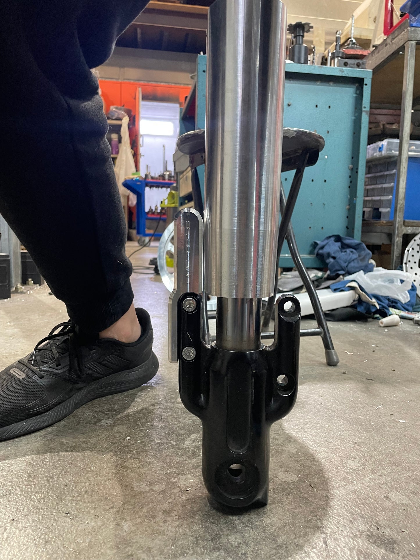 Billet NRS guard risers for 26” wheel