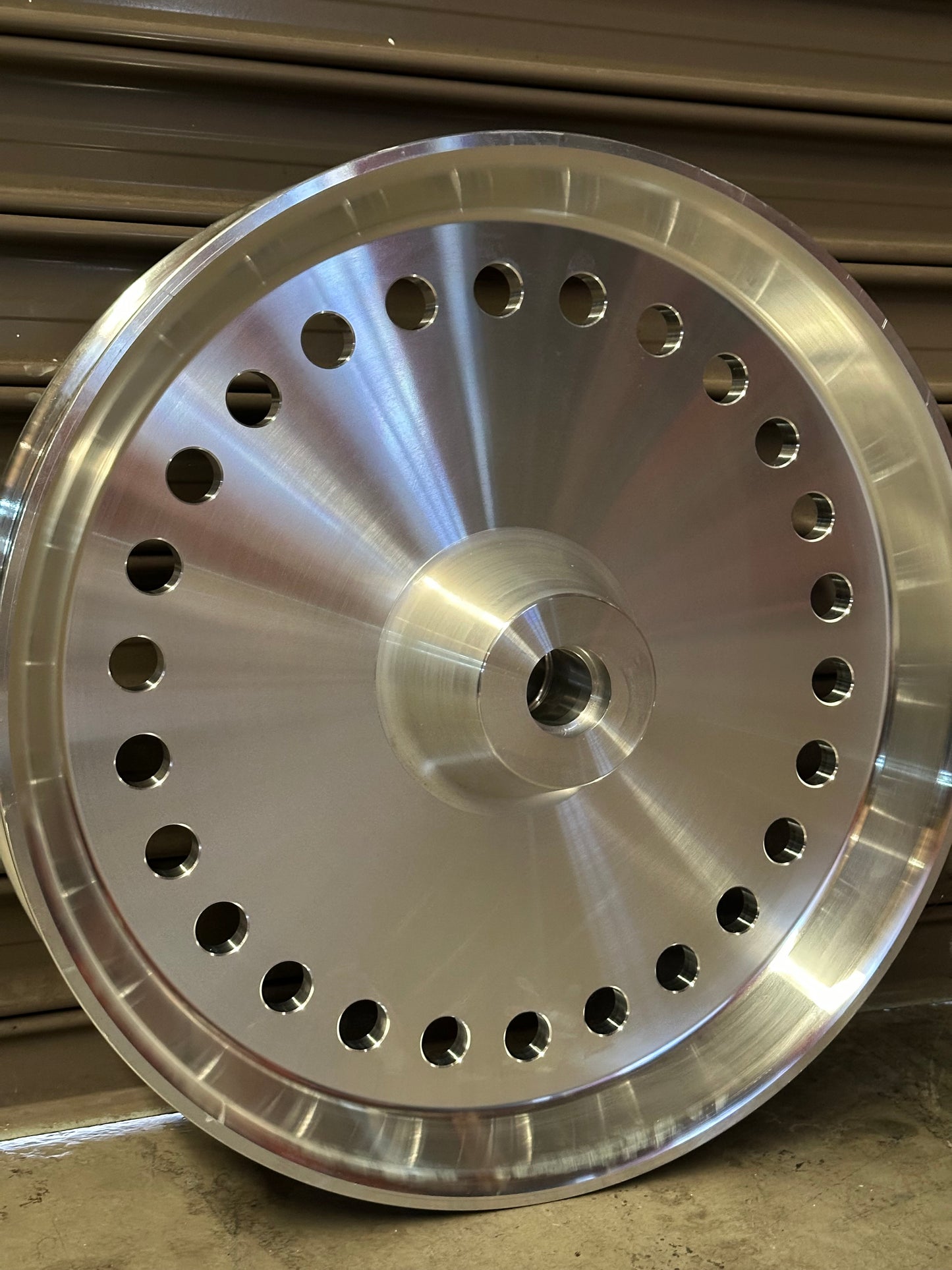 Fatboy FLSTFB solid bullet hole replica wheel 23”