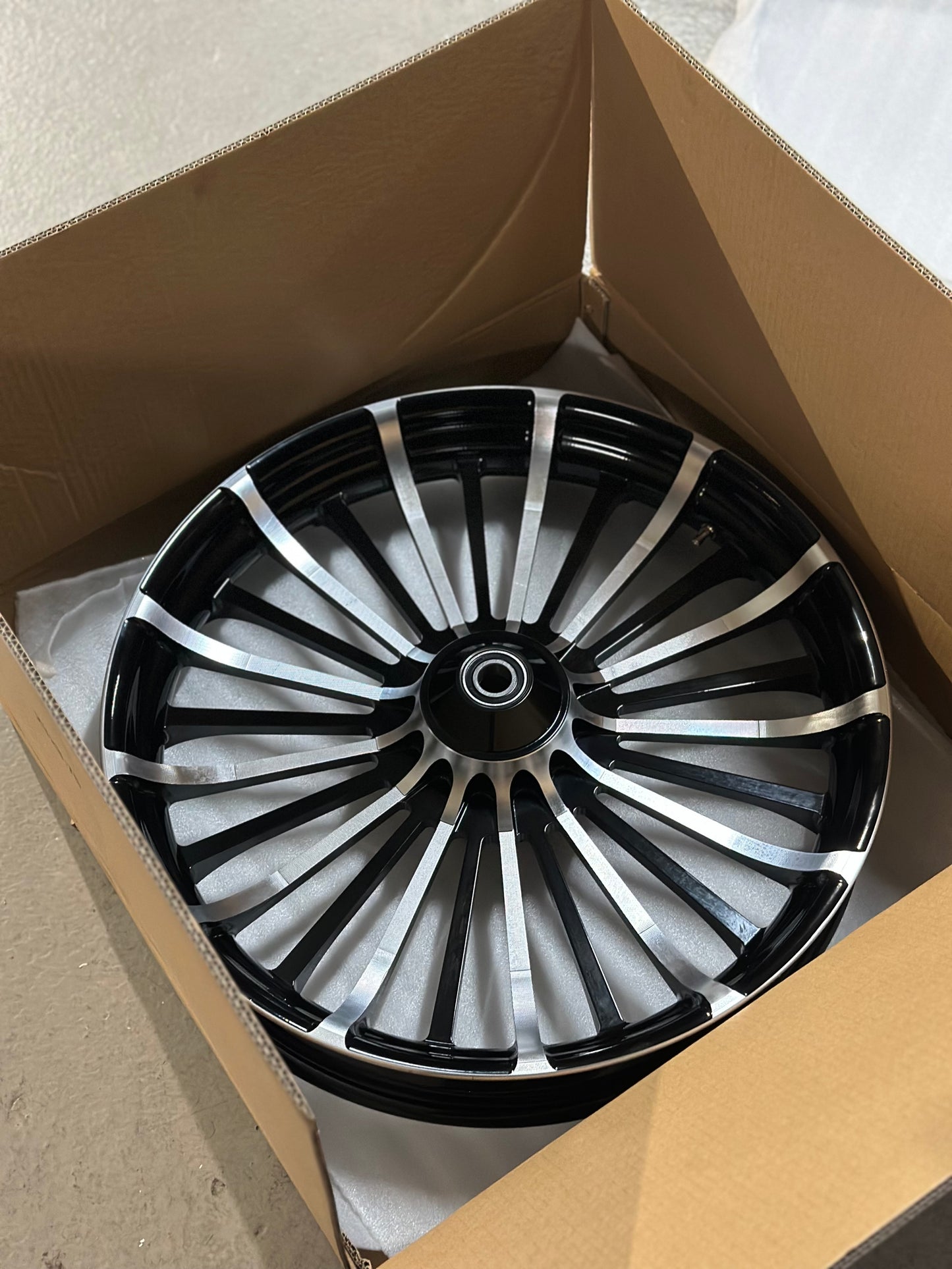 26 inch Harley Davidson Breakout replica billet wheel
