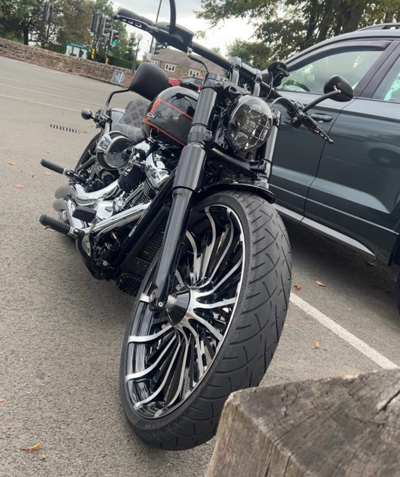 23 inch Harley Davidson Breakout replica billet wheel