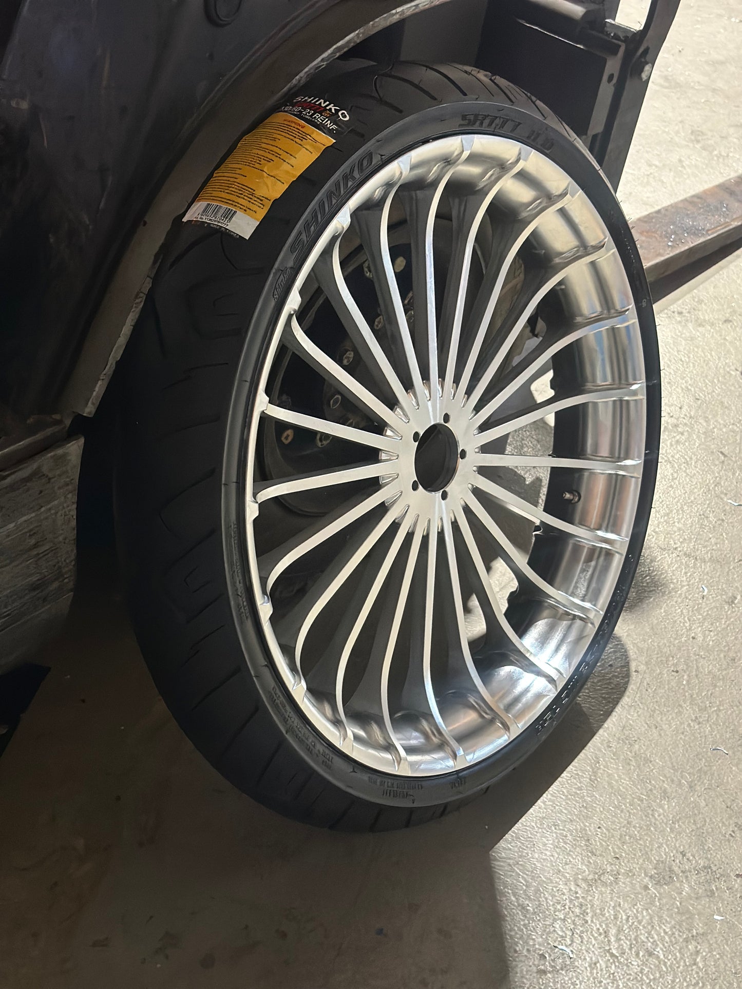 23 inch Harley Davidson Breakout replica billet wheel