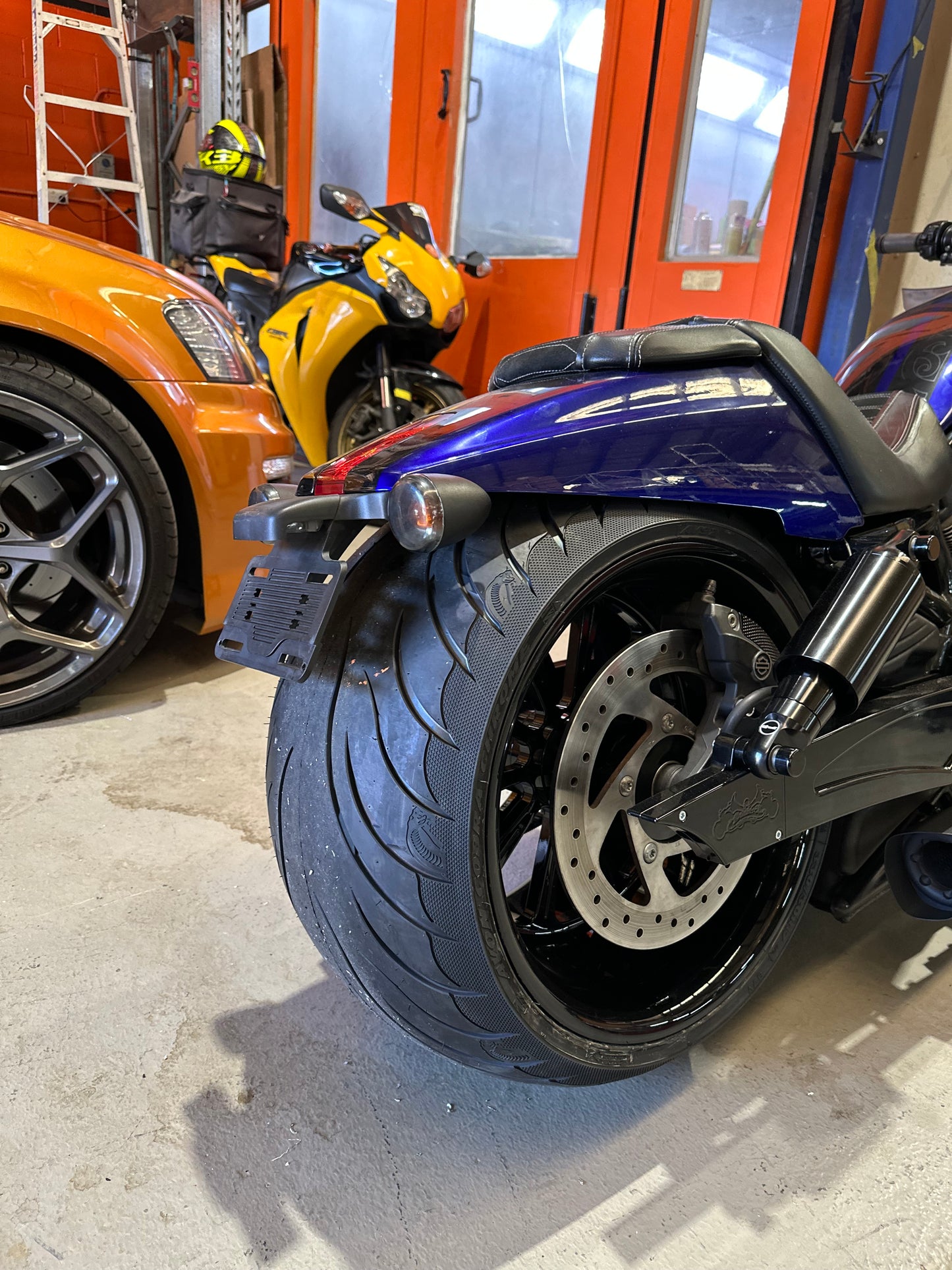 330 vrod nrs/muscle rear end kit