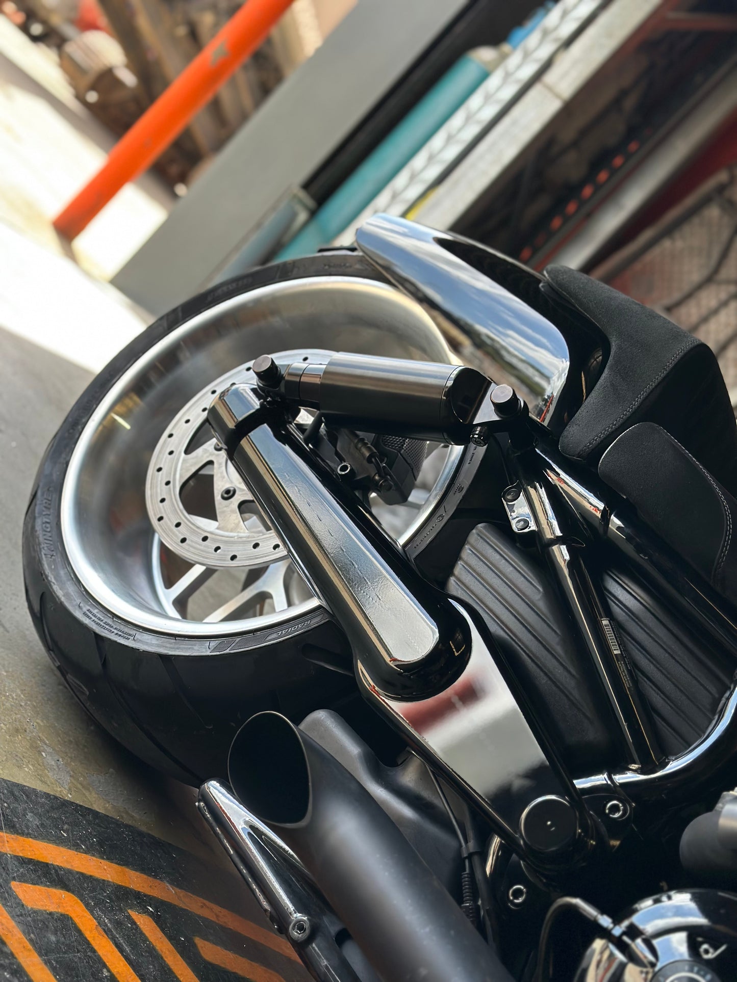 300 vrod nrs/muscle rear end kit