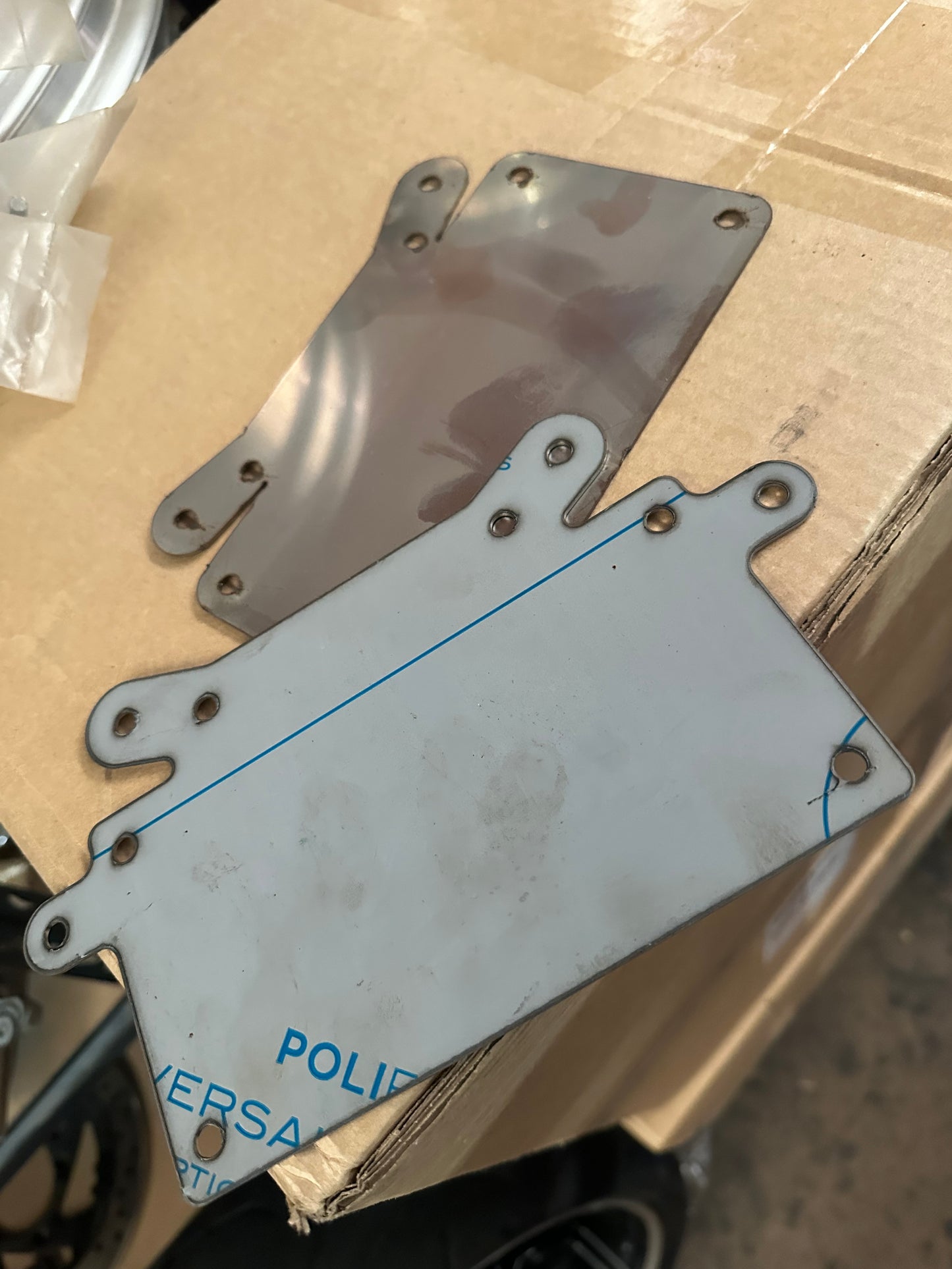 V-Rod / Nightrod fender eliminator plate