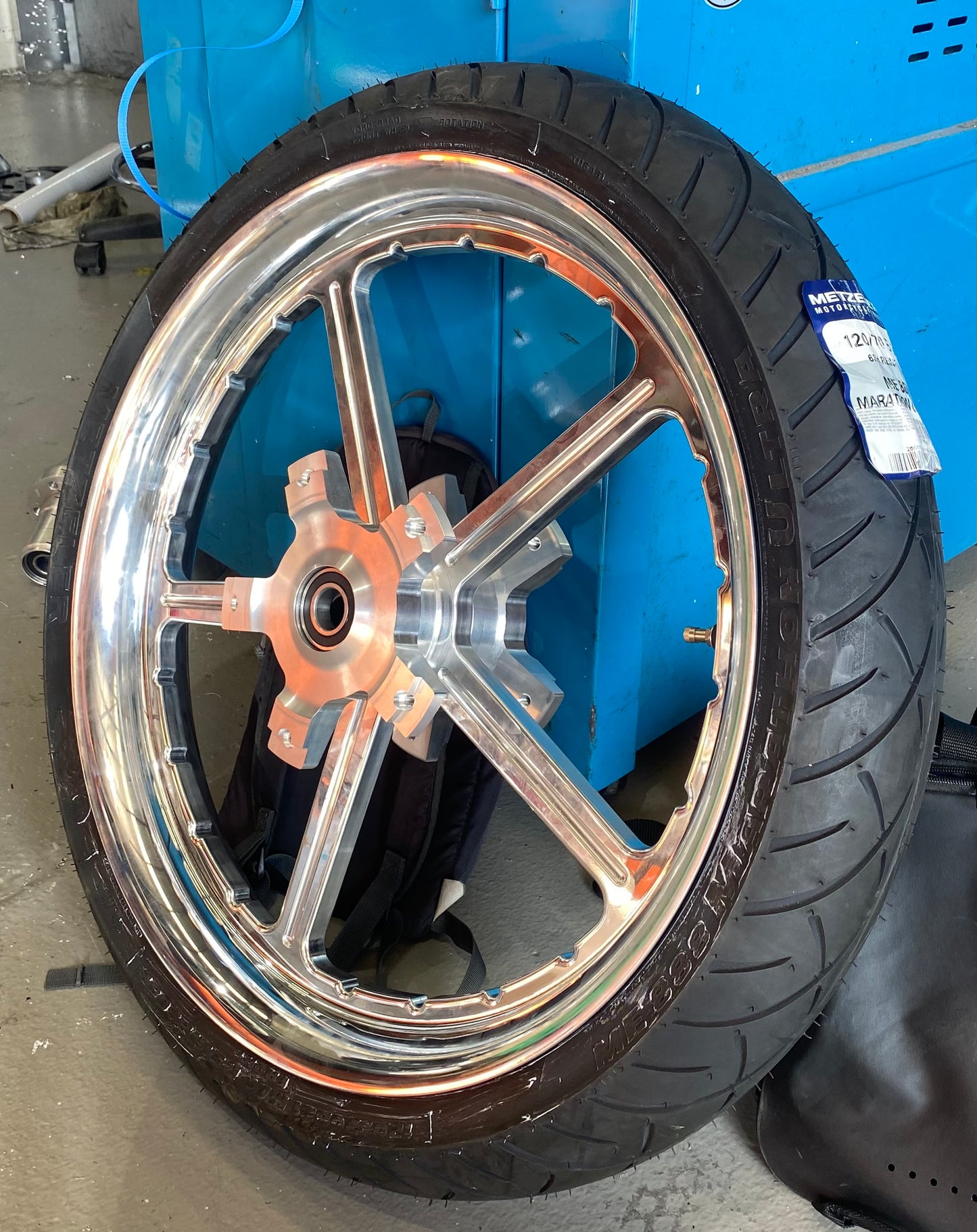 Screaming Eagle replica wheel