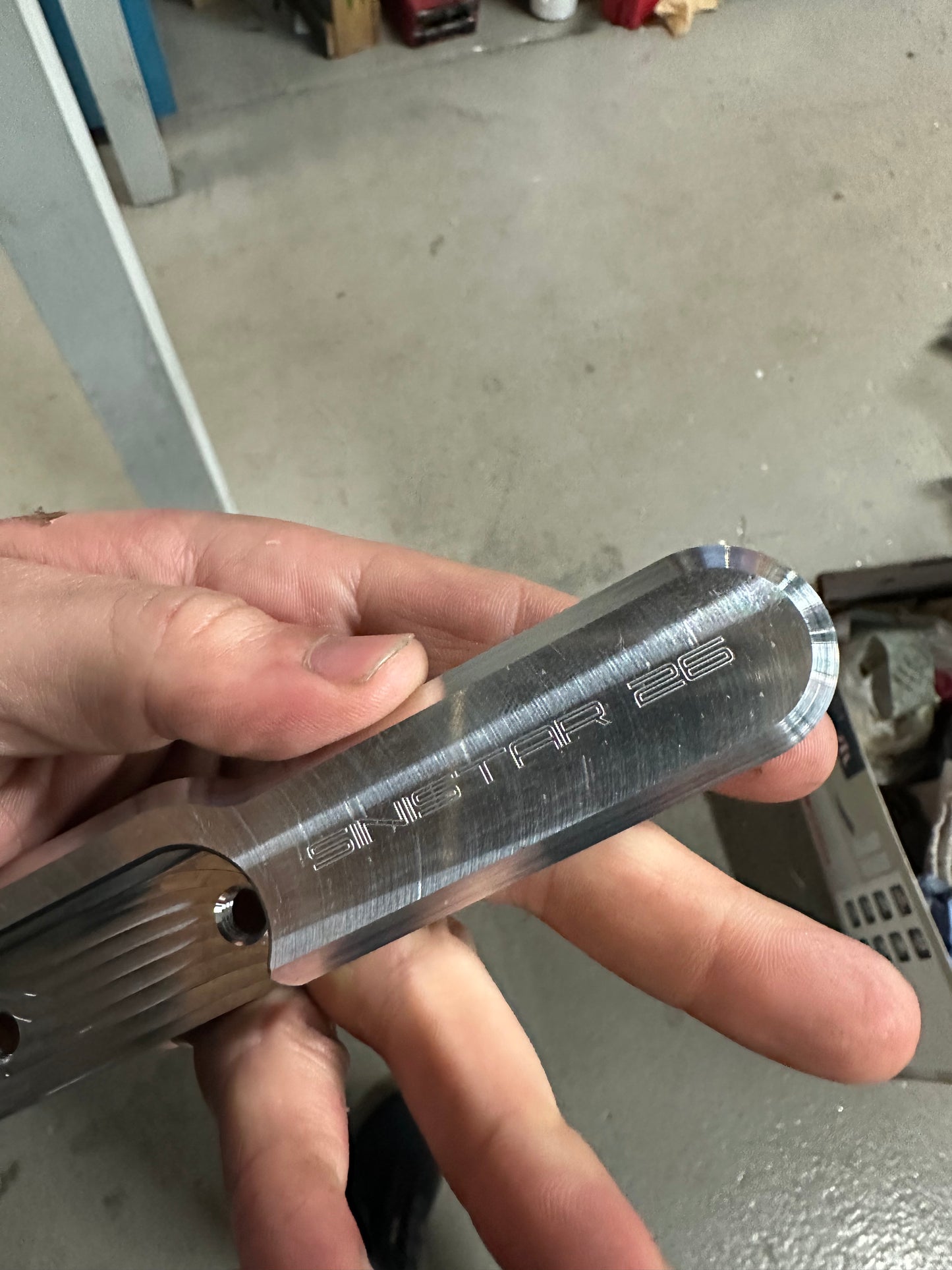 Billet NRS guard risers for 26” wheel