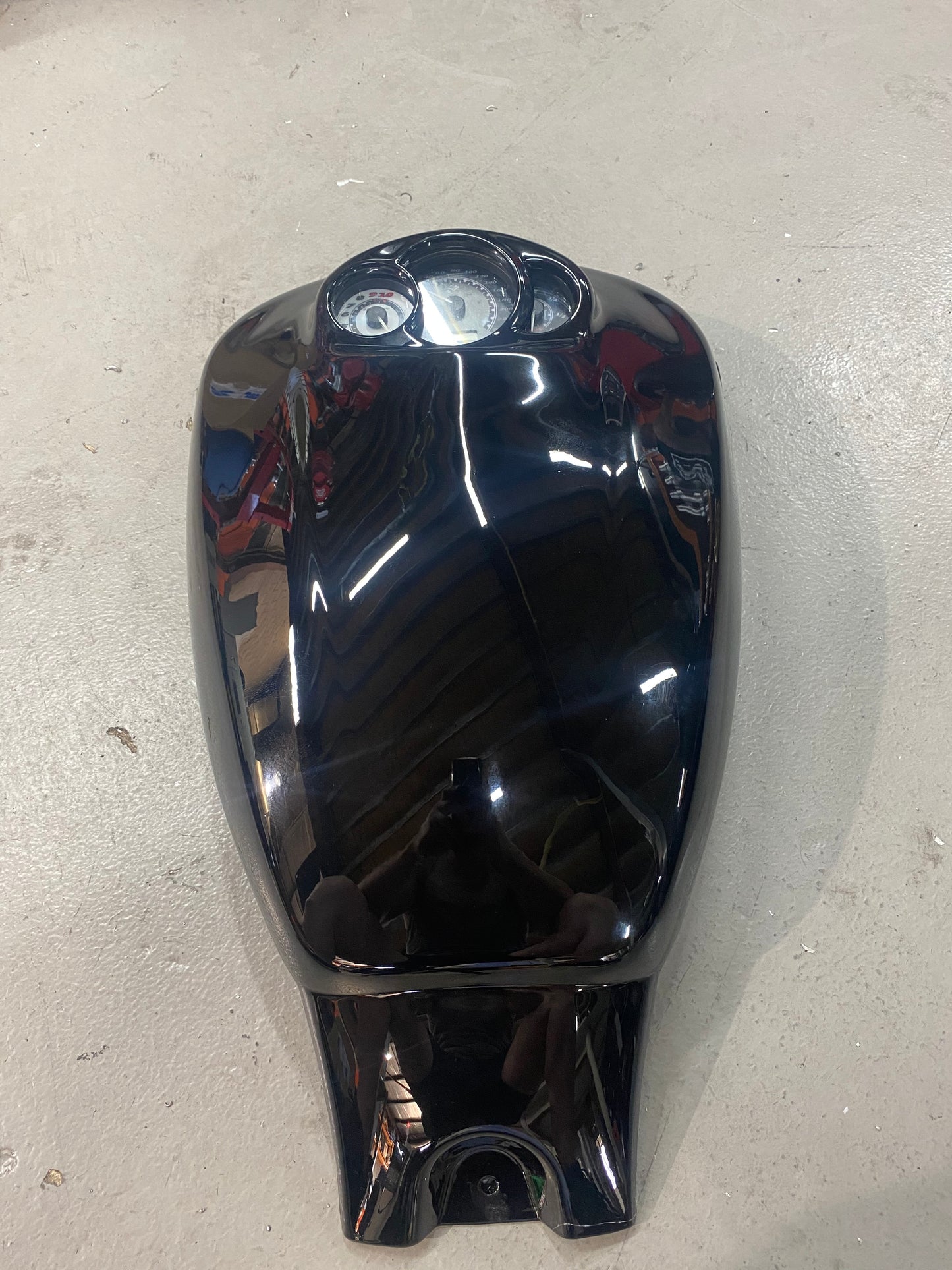 Muscle OEM style airbox with speedo relocate