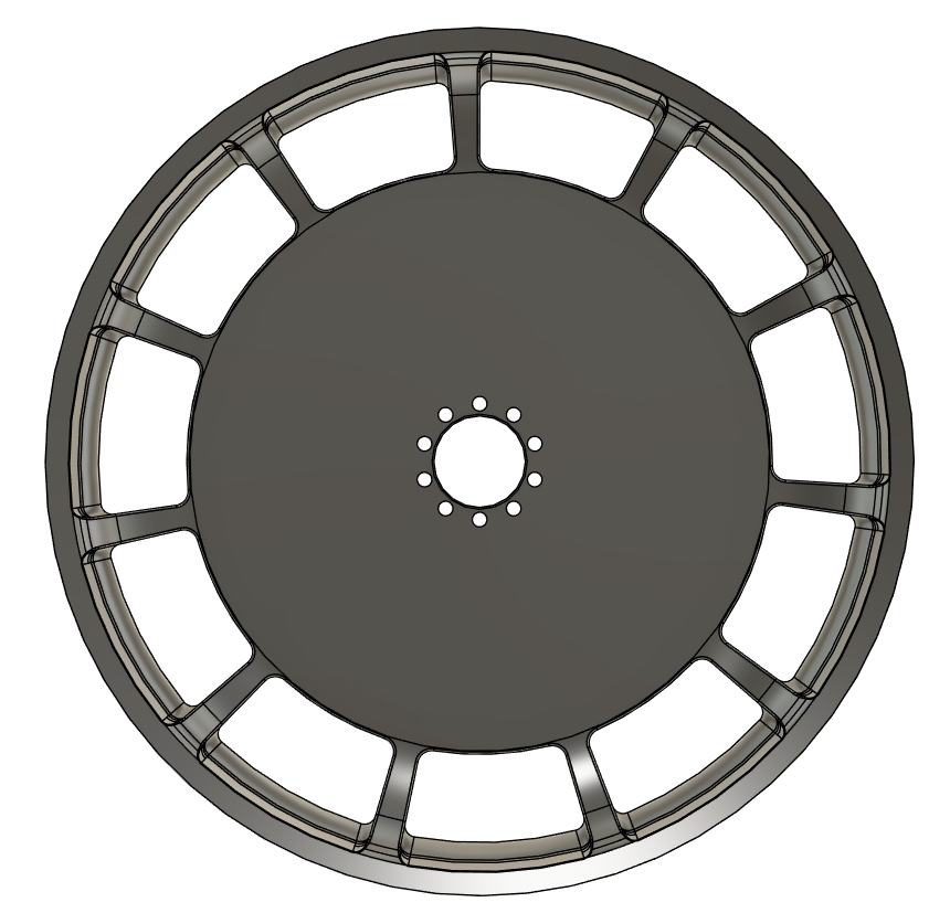 Fatboy FLFB solid replica wheel 23”