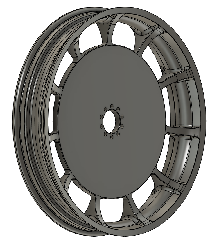 Fatboy FLFB solid replica wheel 23”