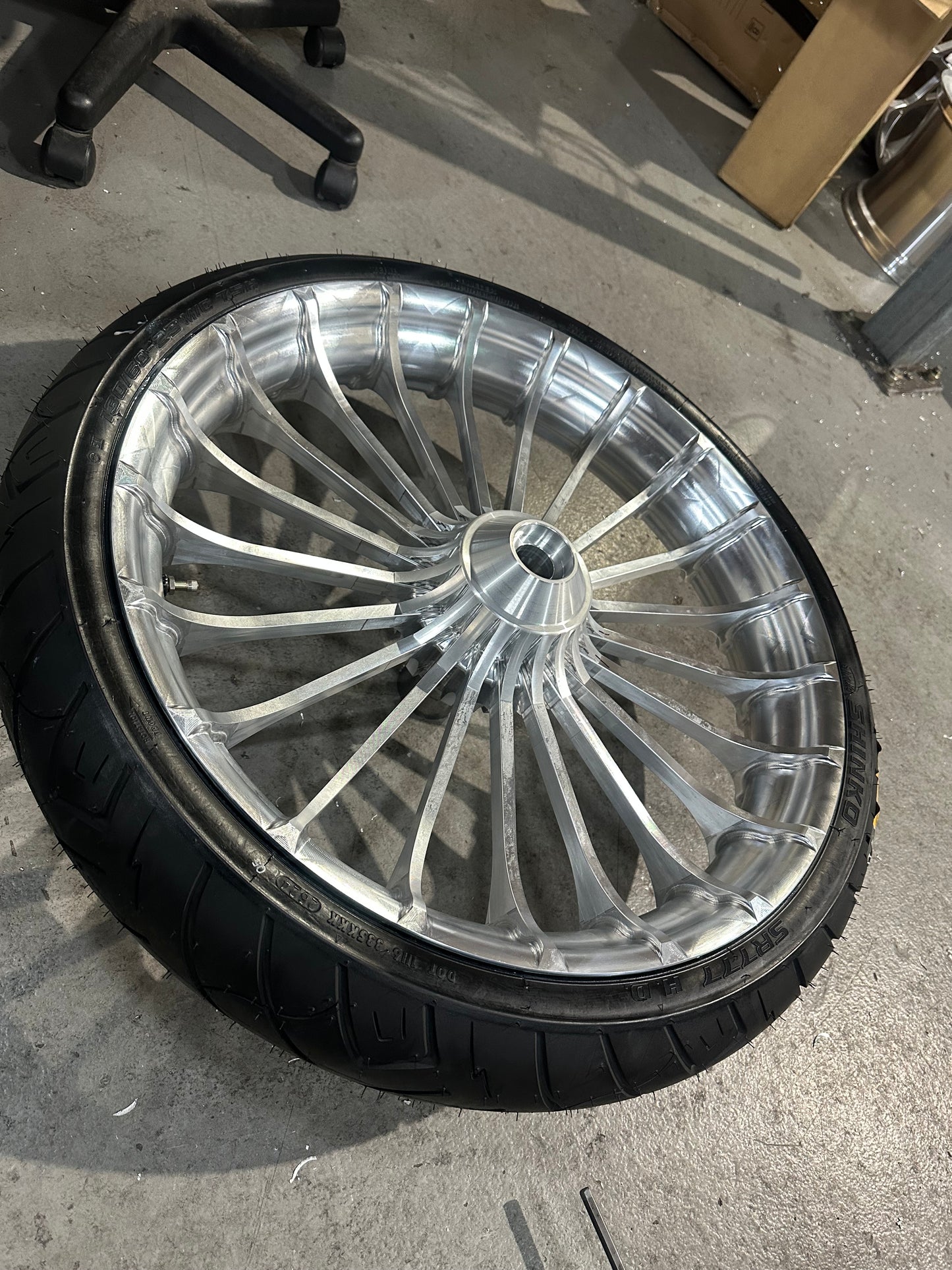 23 inch Harley Davidson Breakout replica billet wheel