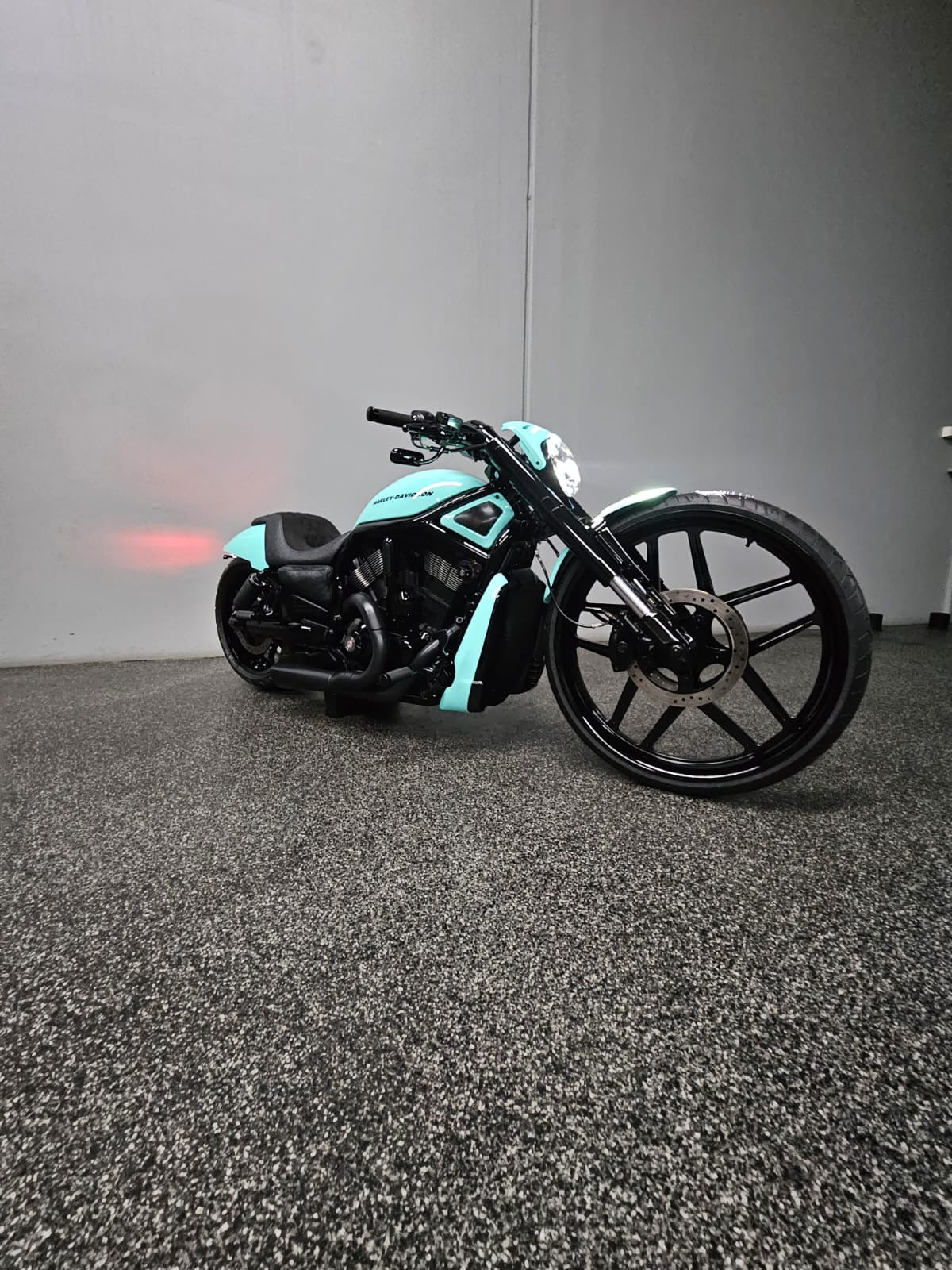 55mm Vrod rake kit with fat fork sleeves