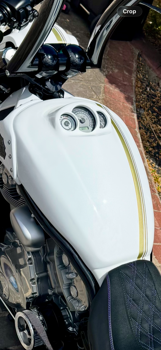 Muscle OEM style airbox with speedo relocate