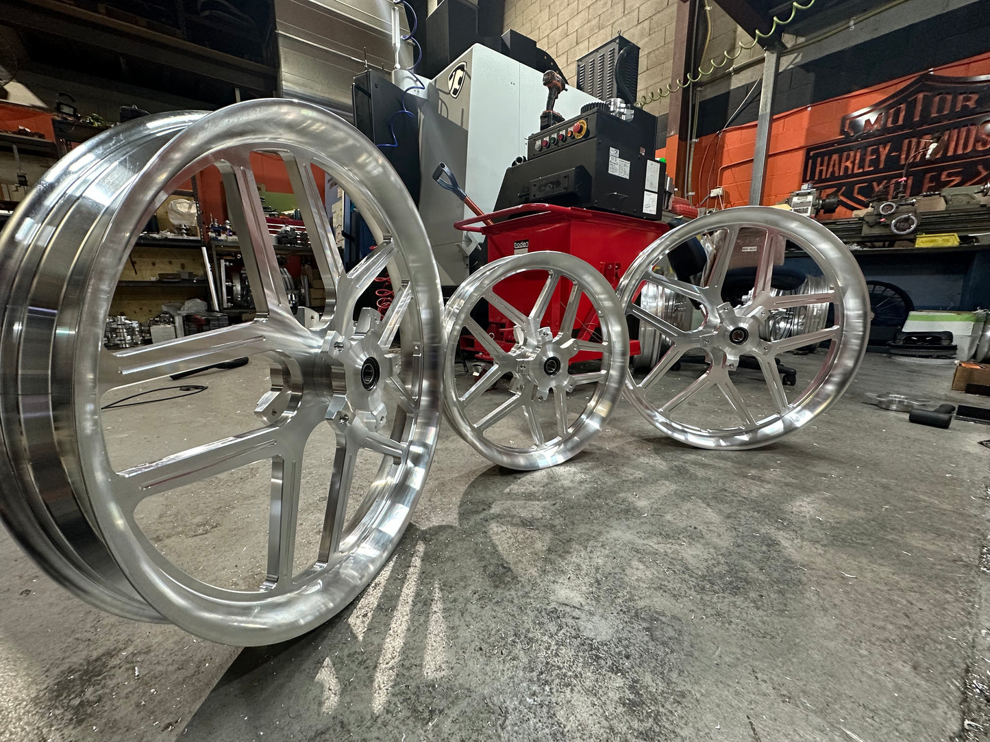 23” NRS or Muscle replica billet wheel