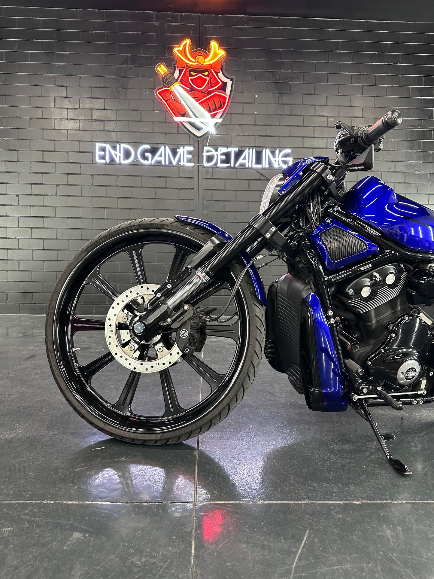 26” Nightrod front package Billet wheel complete kit