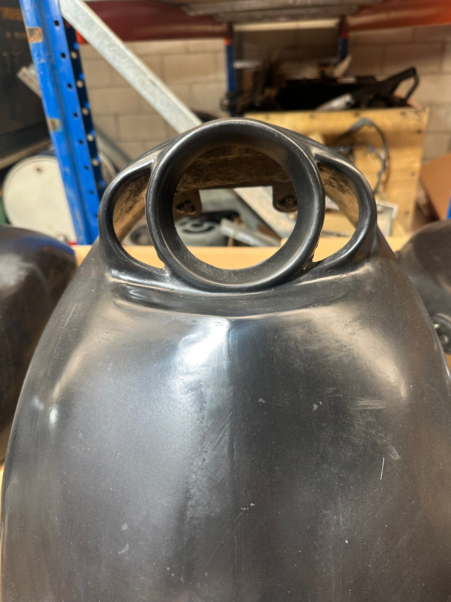 Nightrod style airbox with speedo relocate