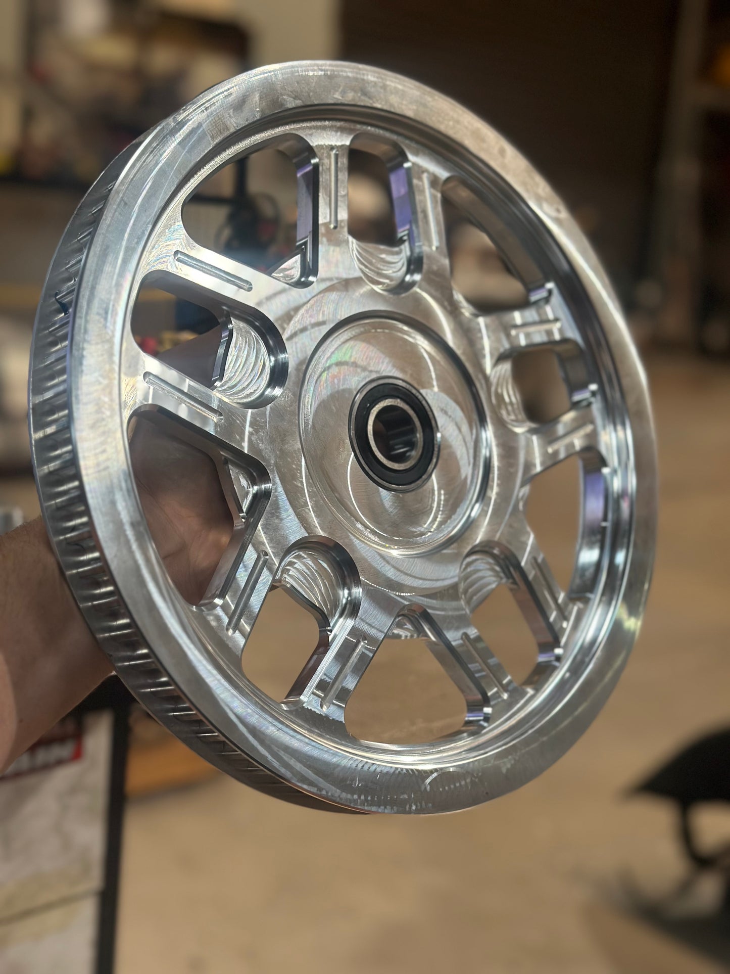 Nightrod / Muscle Replica billet pulley