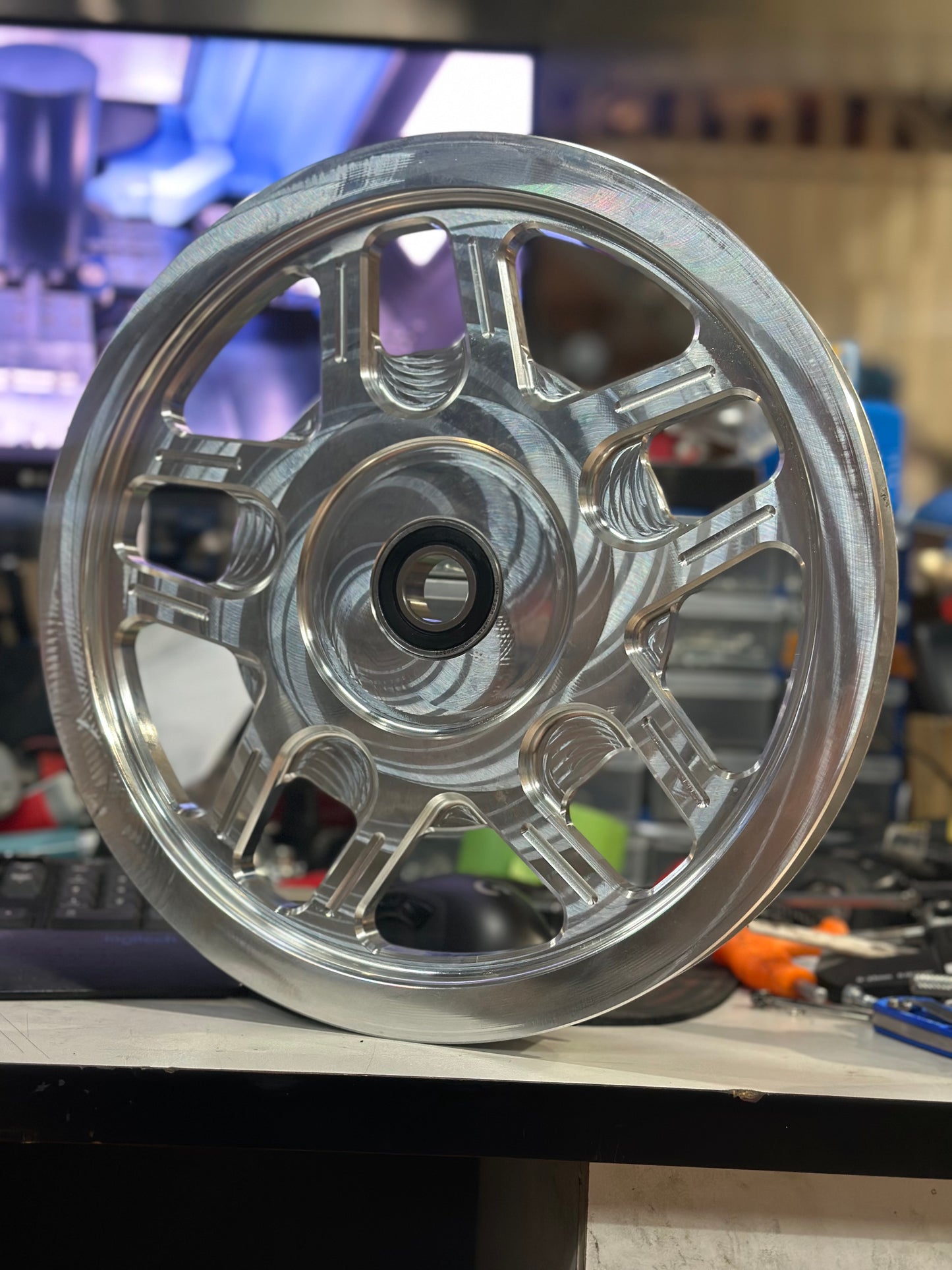 Nightrod / Muscle Replica billet pulley