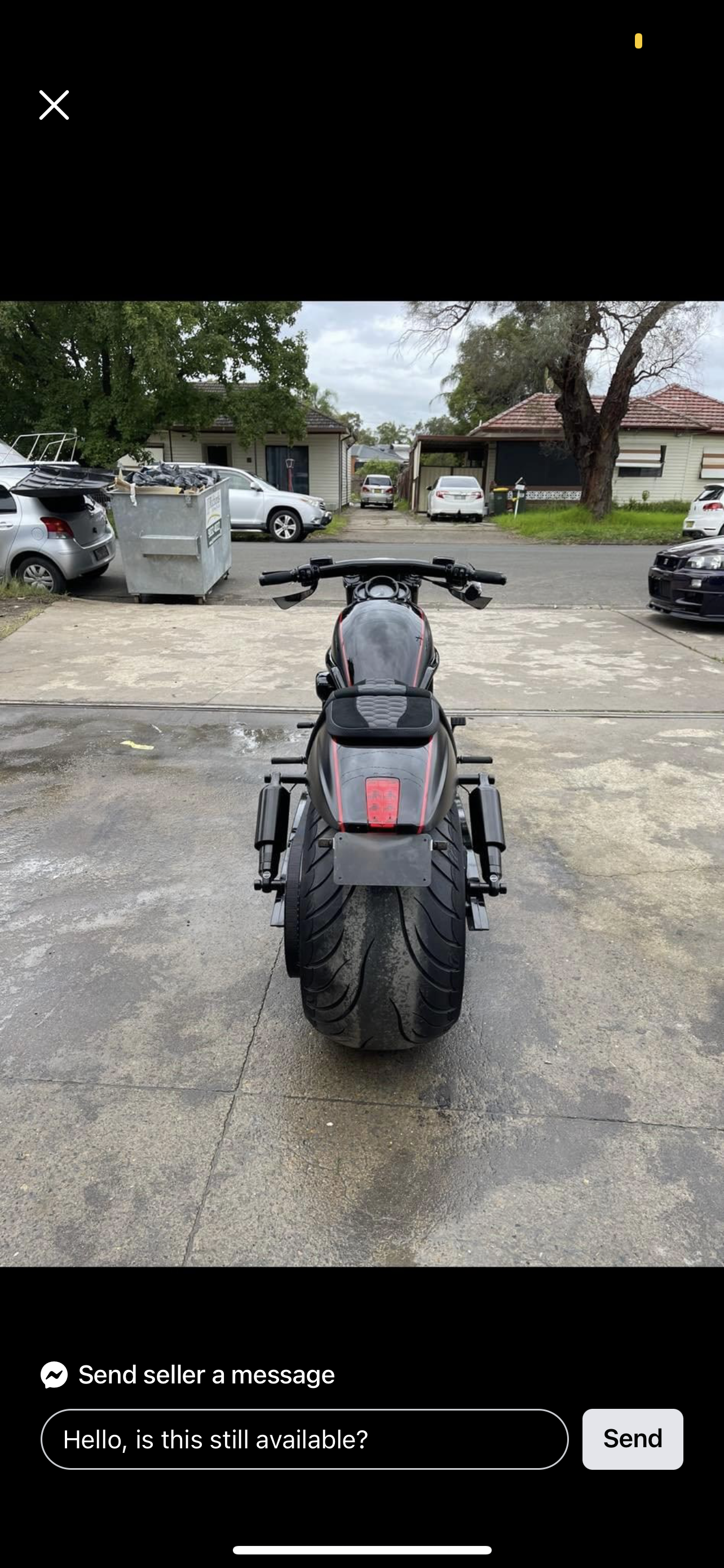 330 vrod nrs/muscle rear end kit