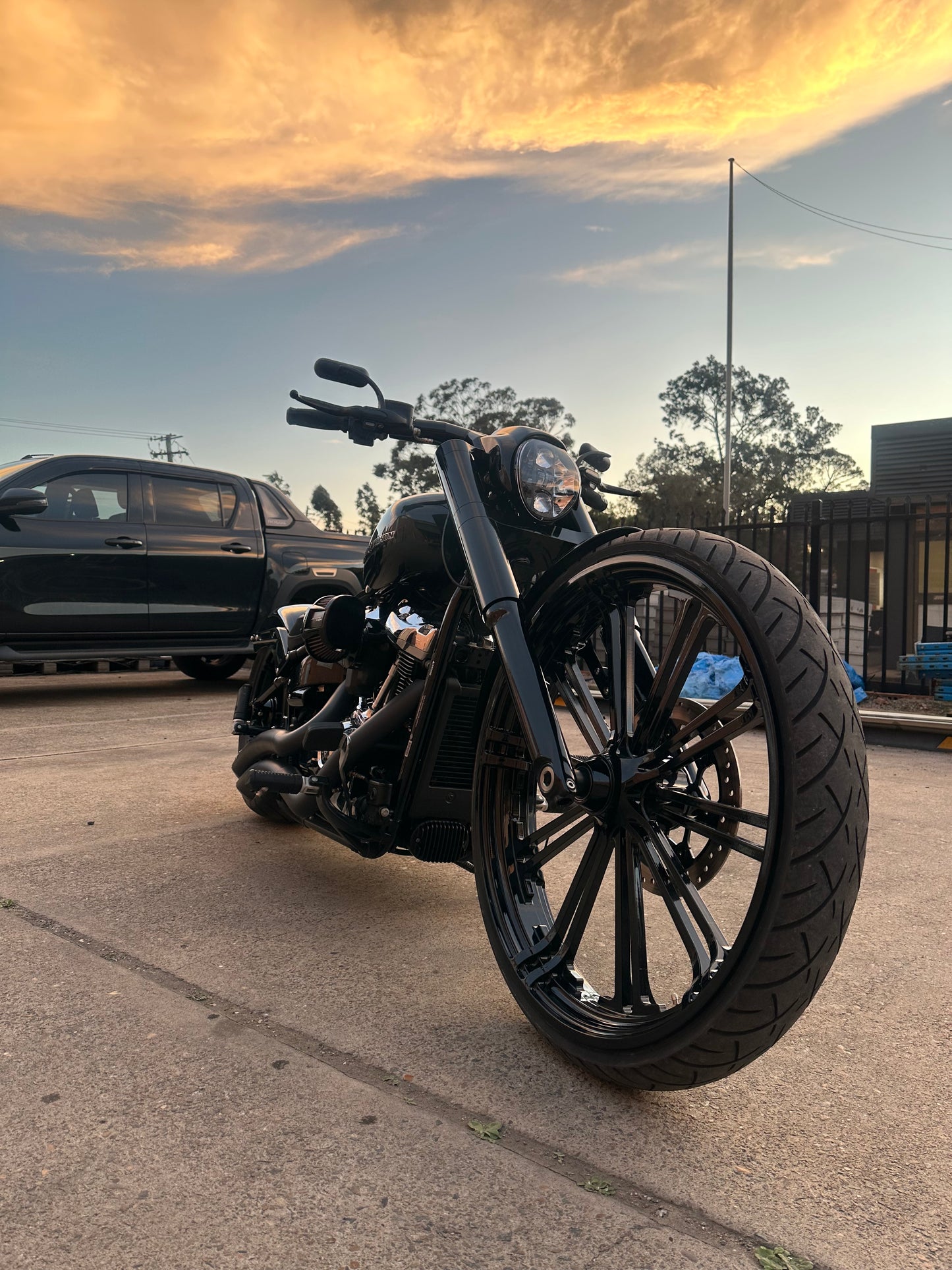 Breakout rake and fat fork sleeve kit