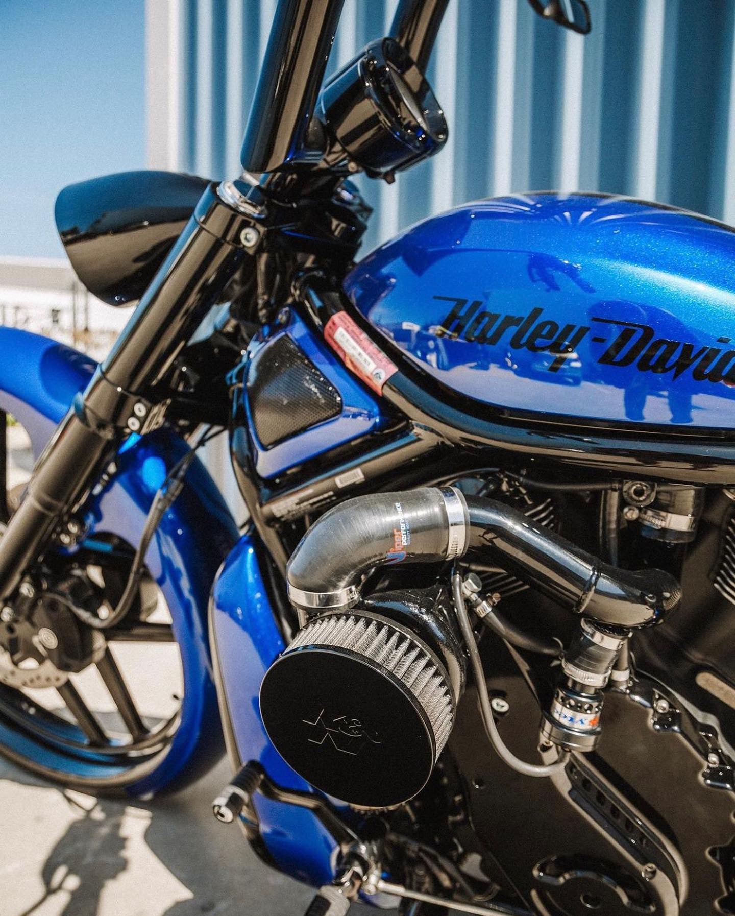 49mm Vrod rake kit with fat fork sleeves