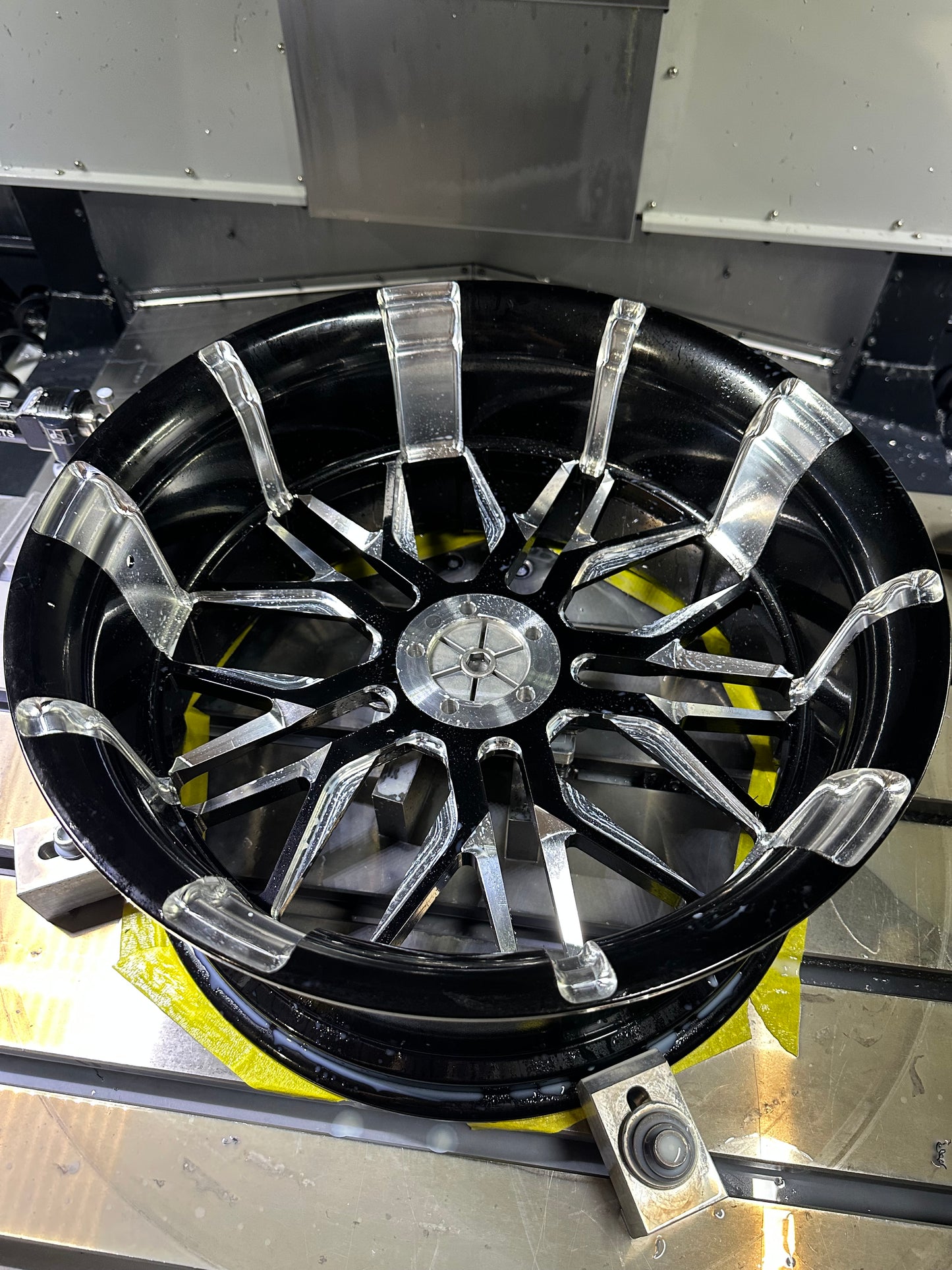 23”/18x8.5” Contrast Machined Billet Breakout Wheels