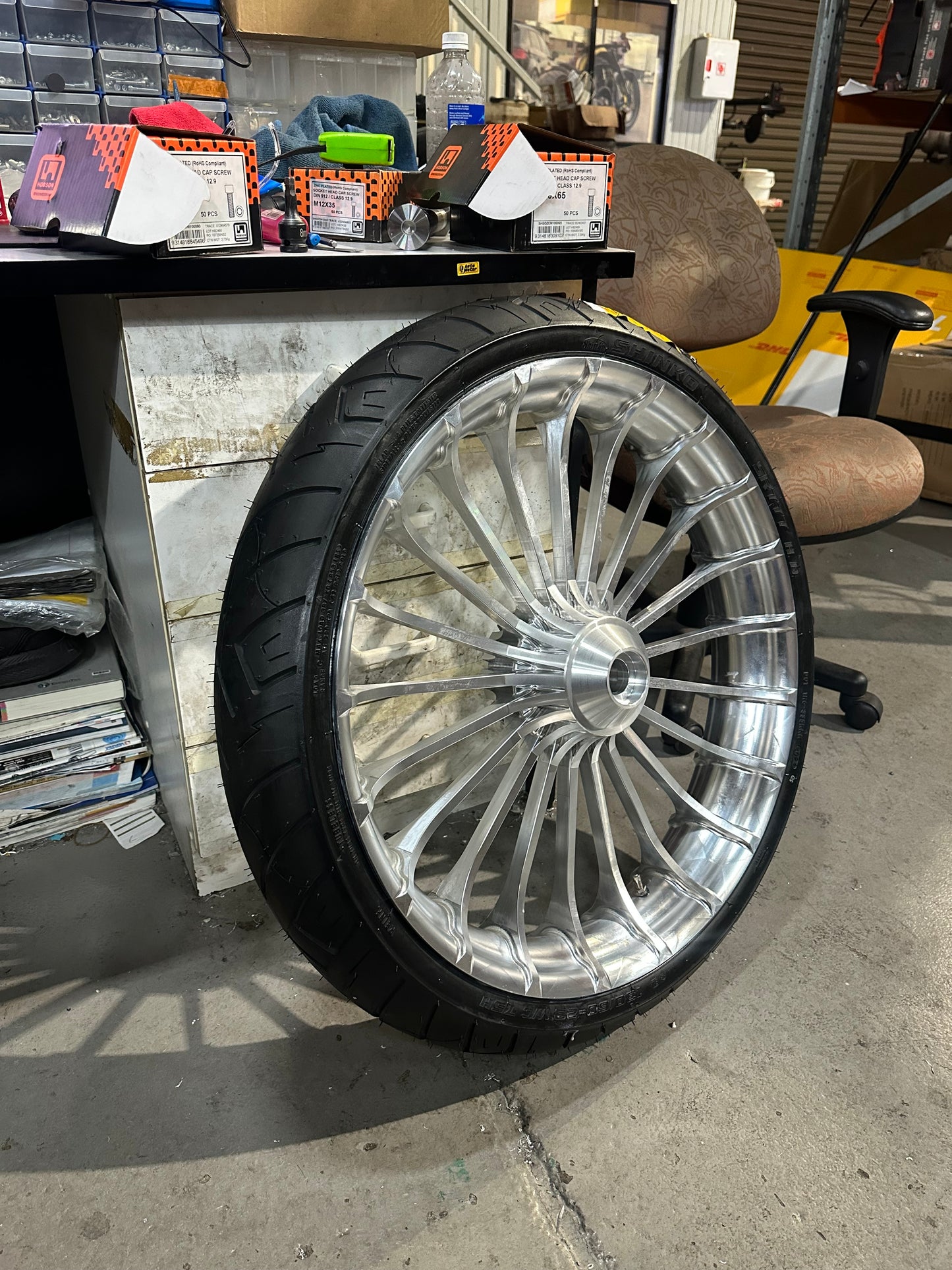 23 inch Harley Davidson Breakout replica billet wheel