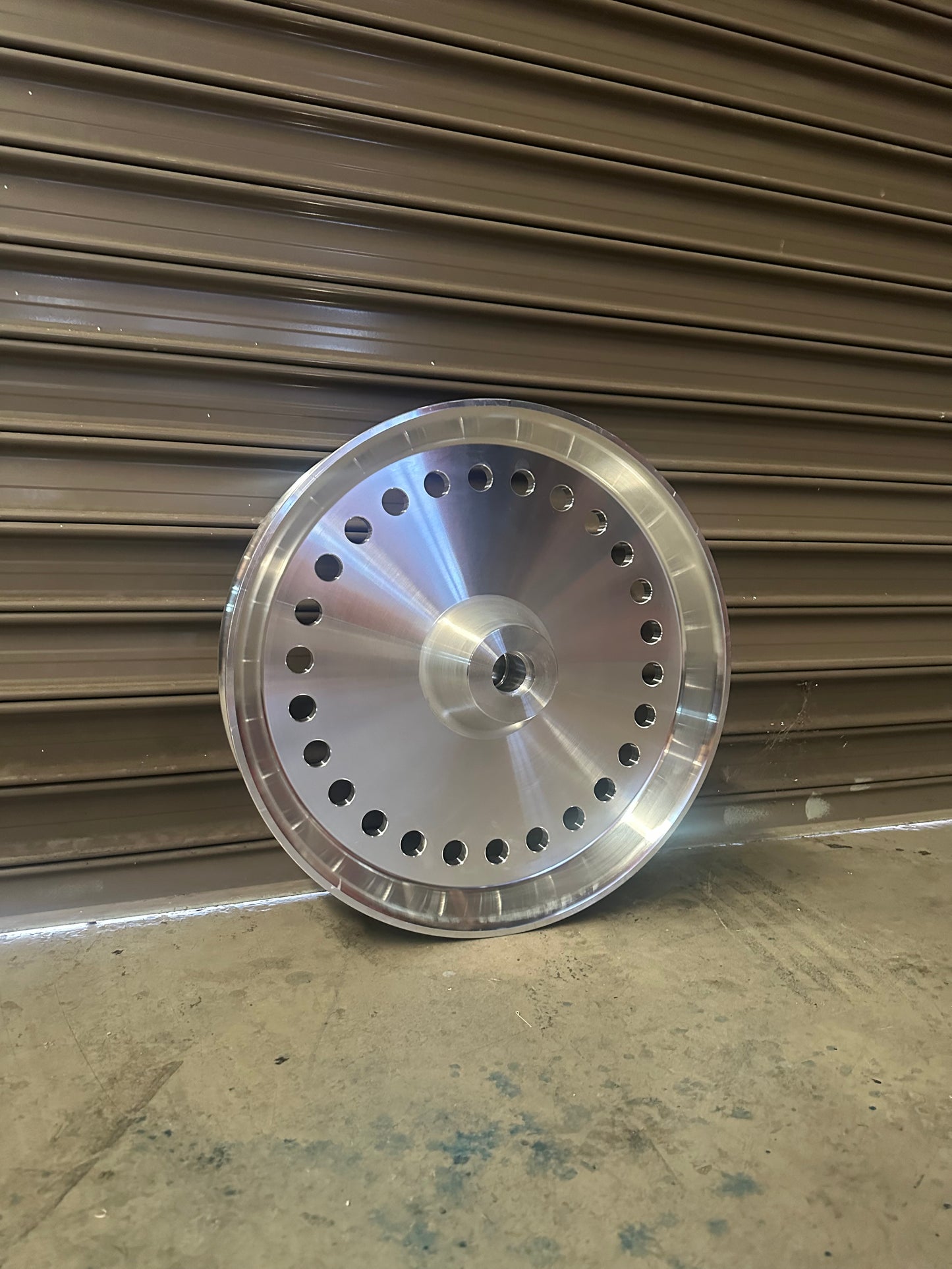 Fatboy FLSTFB solid bullet hole replica wheel 23”
