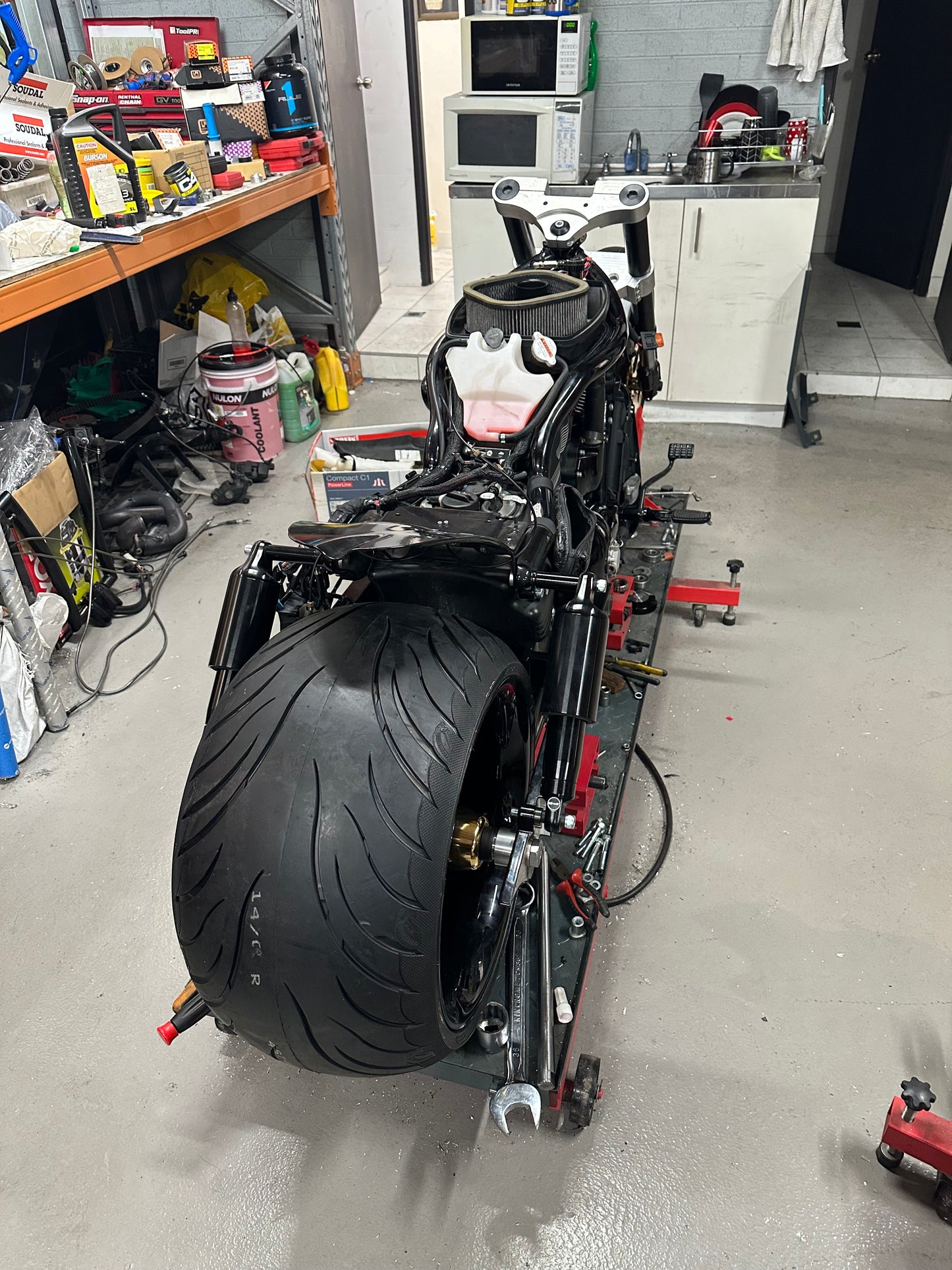 330 vrod nrs/muscle rear end kit