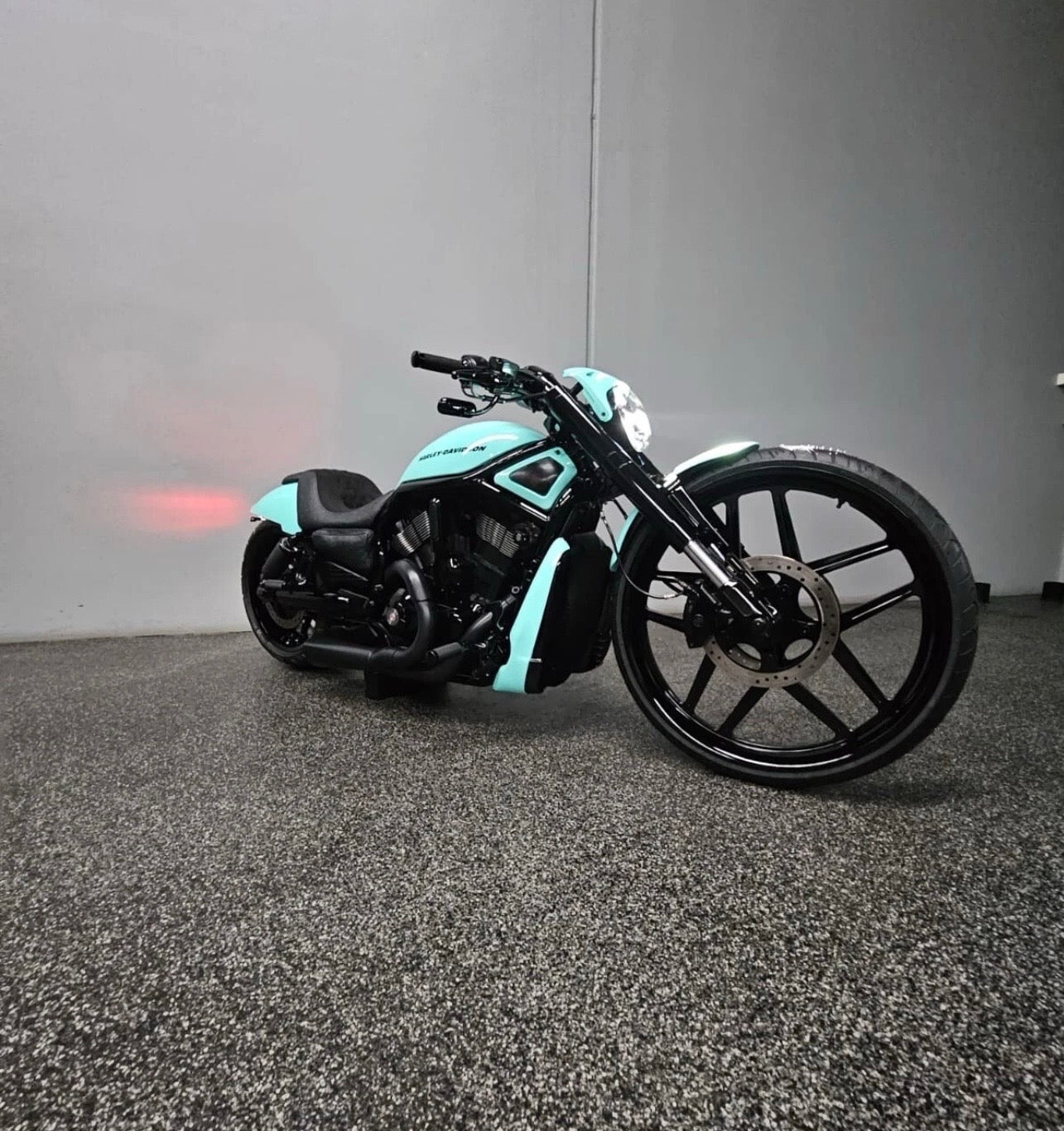 23” Nightrod front package Billet wheel complete kit