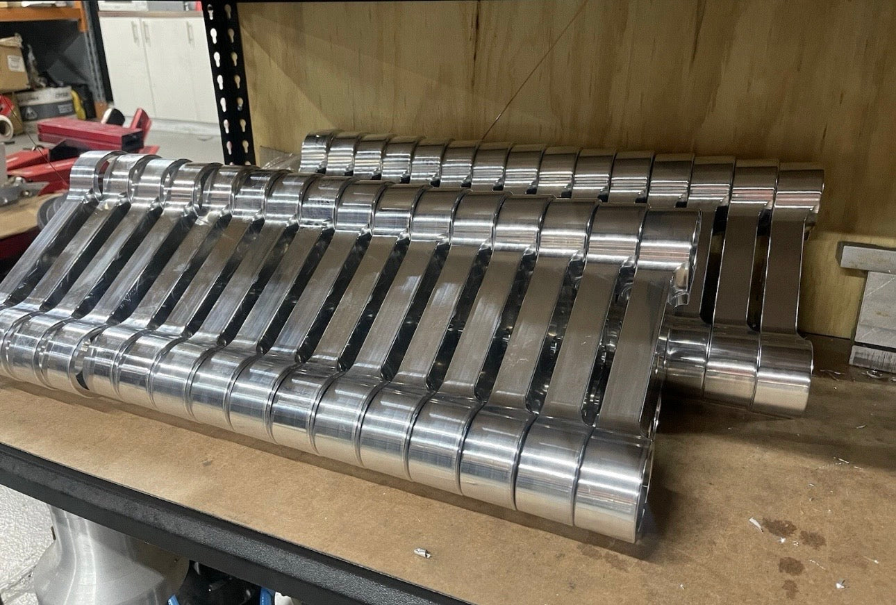 23” Nightrod front package Billet wheel complete kit