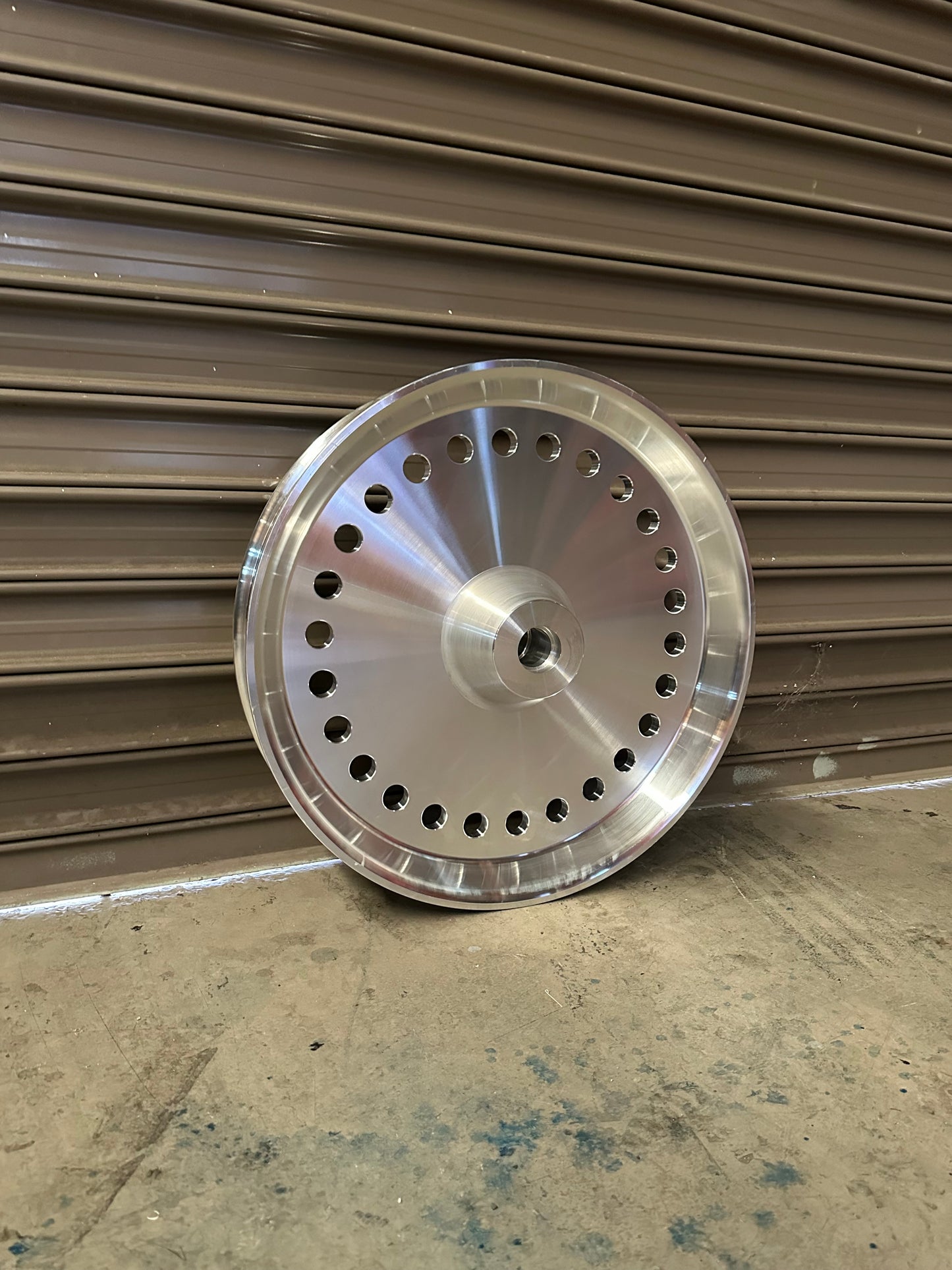 Fatboy FLSTFB solid bullet hole replica wheel 23”