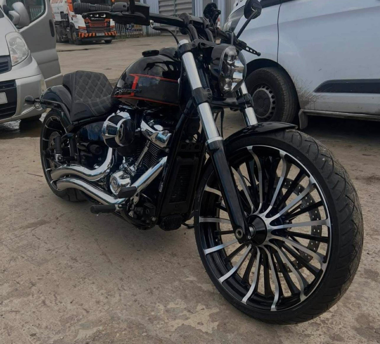 23 inch Harley Davidson Breakout replica billet wheel