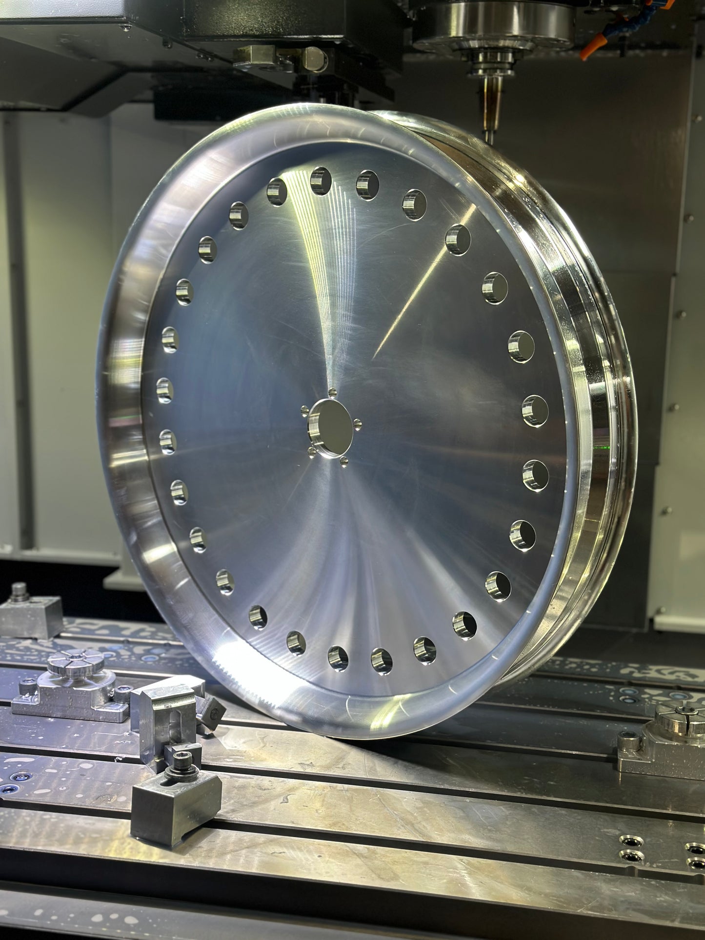 Fatboy FLSTFB solid bullet hole replica wheel 23”