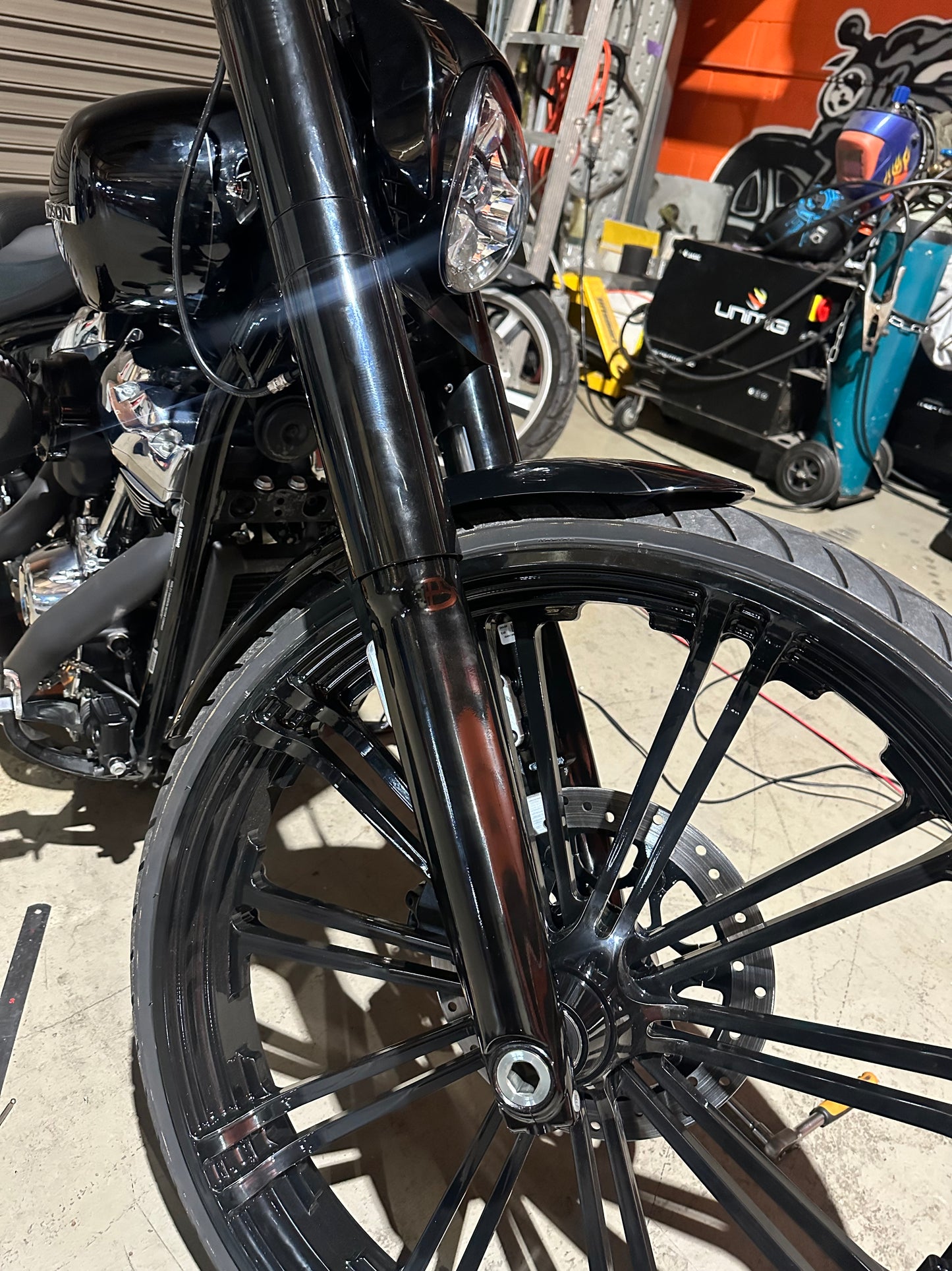 Billet 26” guard riser for breakout