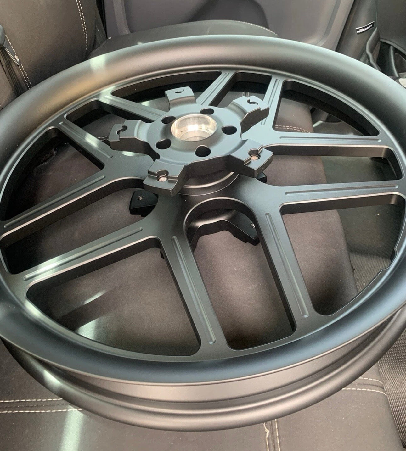 23” Nightrod front package Billet wheel complete kit