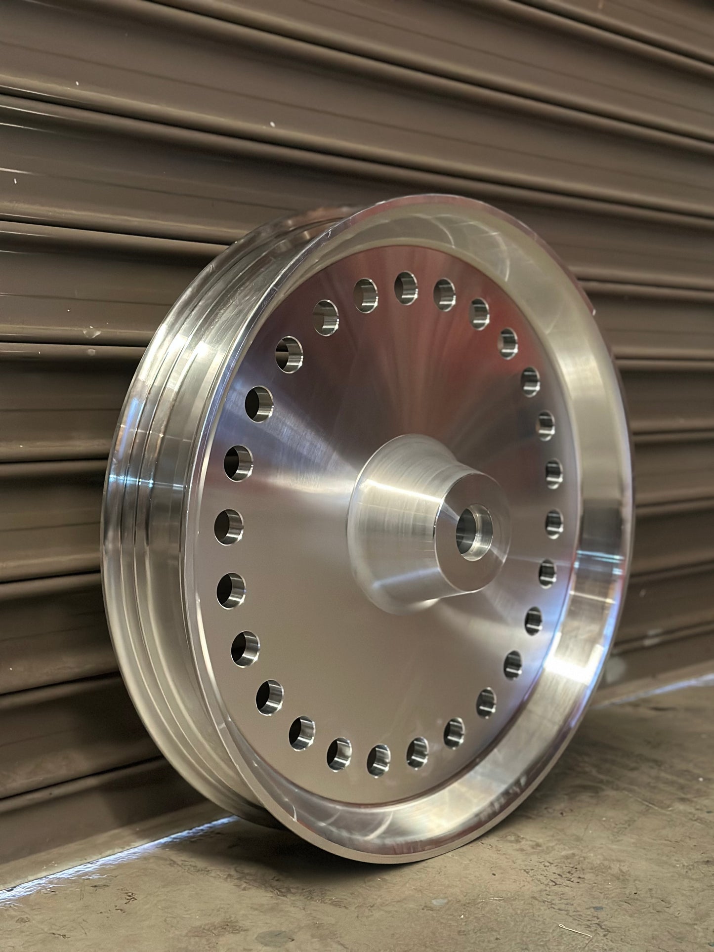 Fatboy FLSTFB solid bullet hole replica wheel 23”