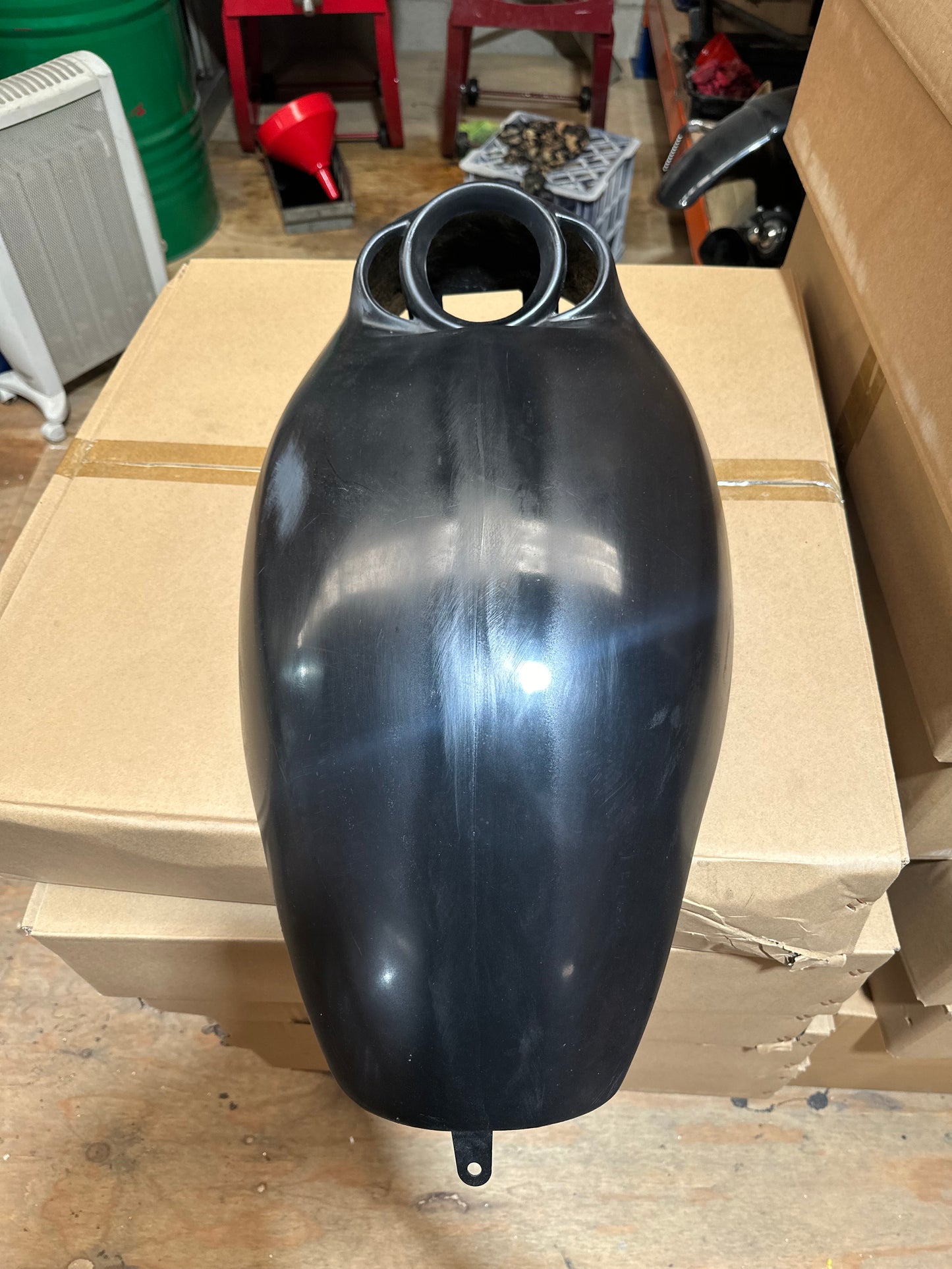 Nightrod style airbox with speedo relocate