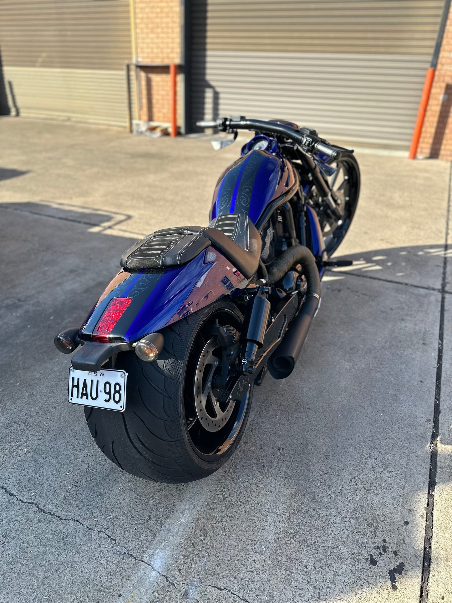 330 vrod nrs/muscle rear end kit