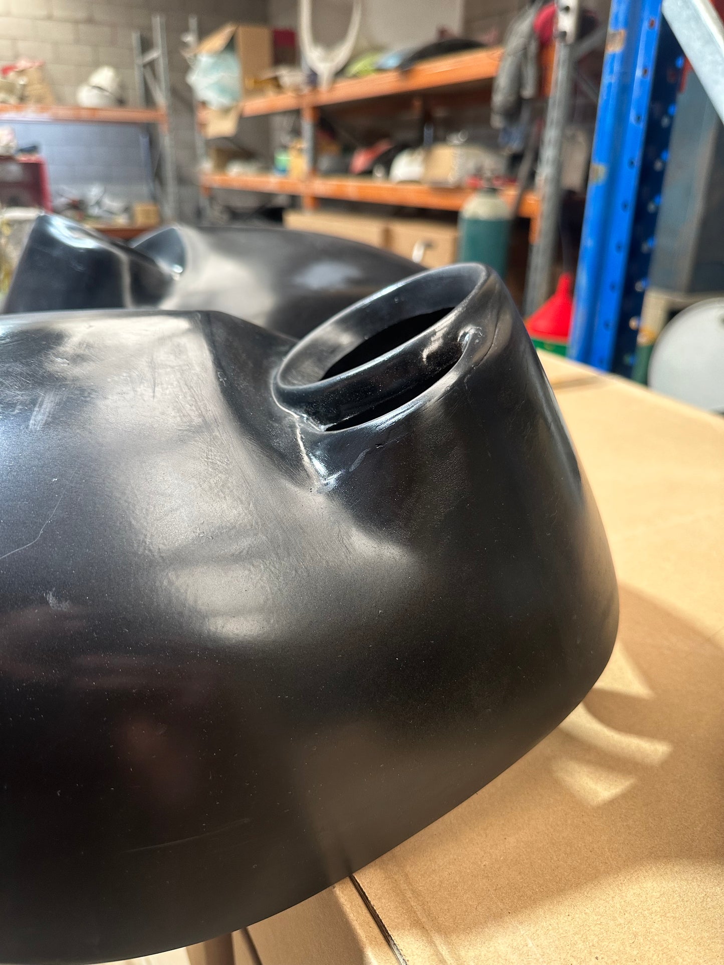 Nightrod style airbox with speedo relocate