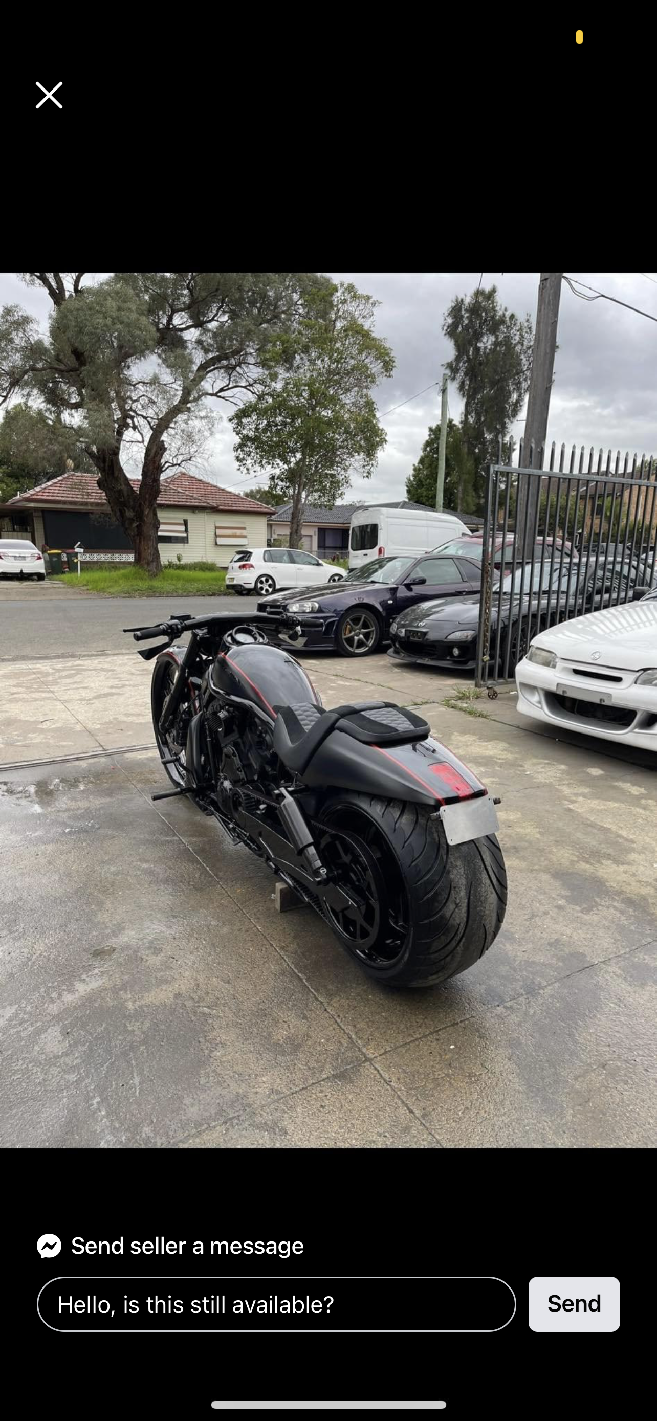 330 vrod nrs/muscle rear end kit