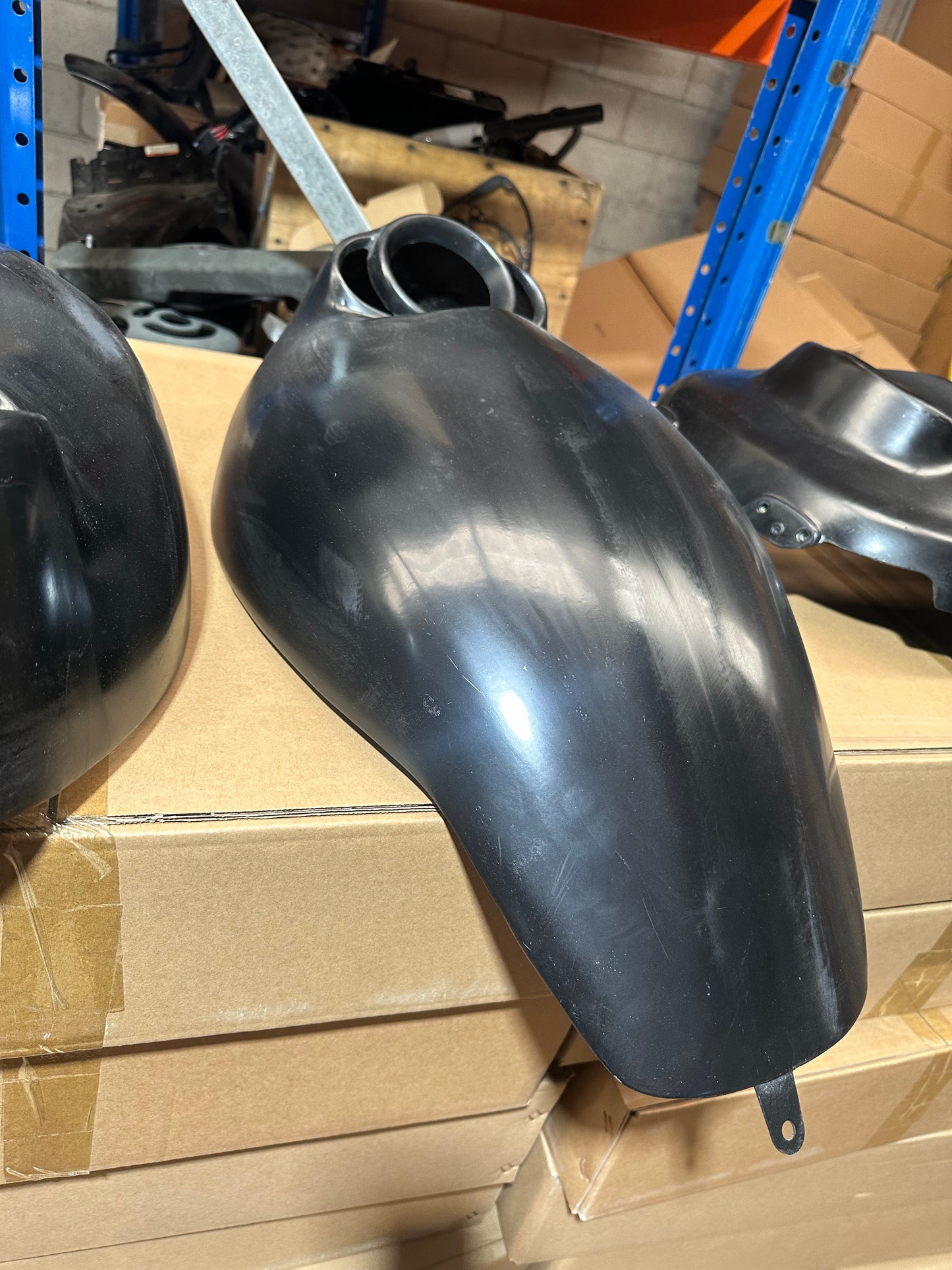 Nightrod style airbox with speedo relocate