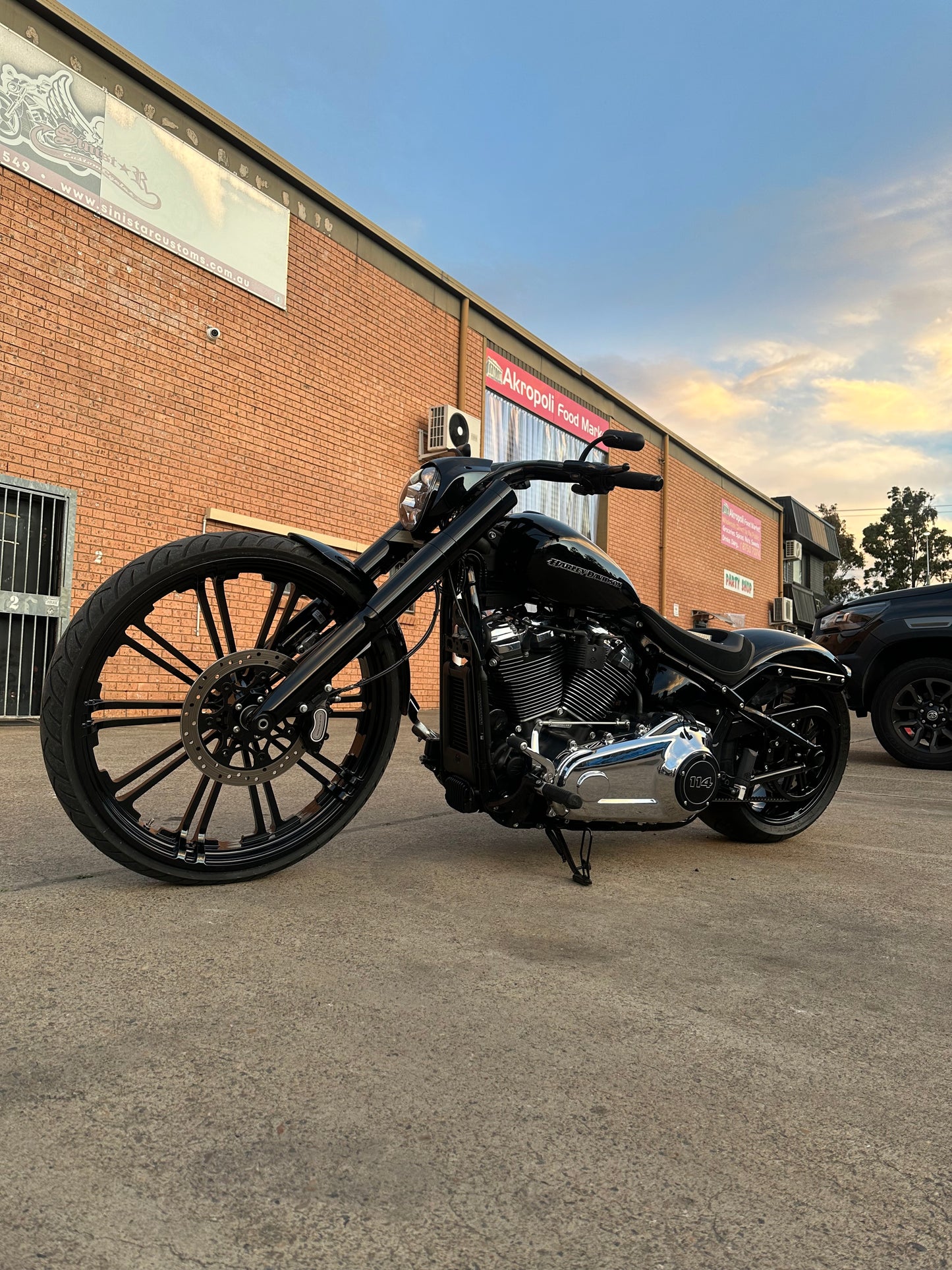 Breakout rake and fat fork sleeve kit