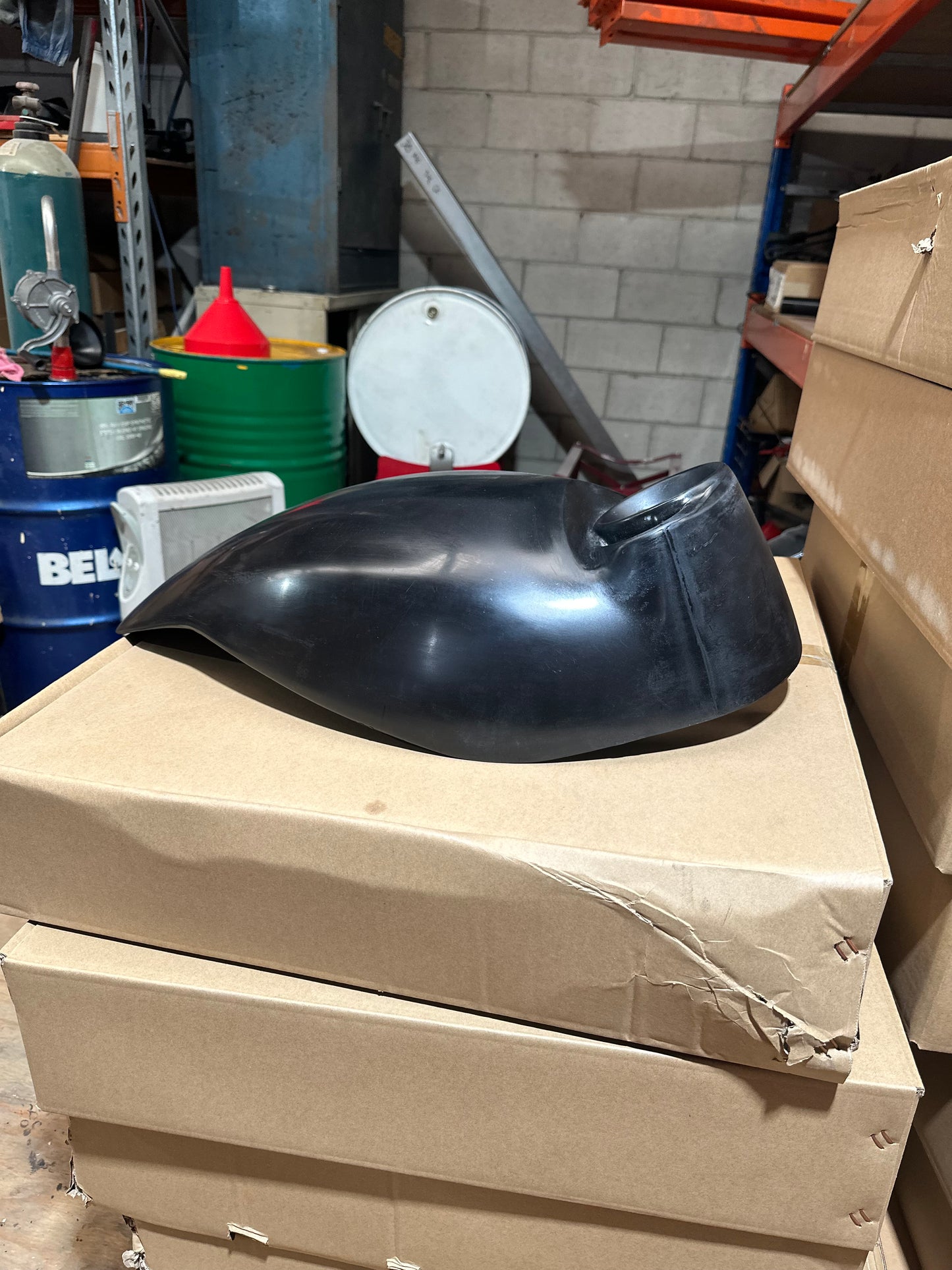 Nightrod style airbox with speedo relocate