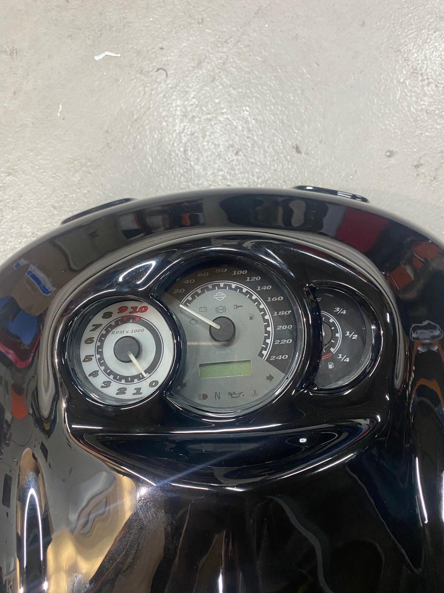 Muscle OEM style airbox with speedo relocate